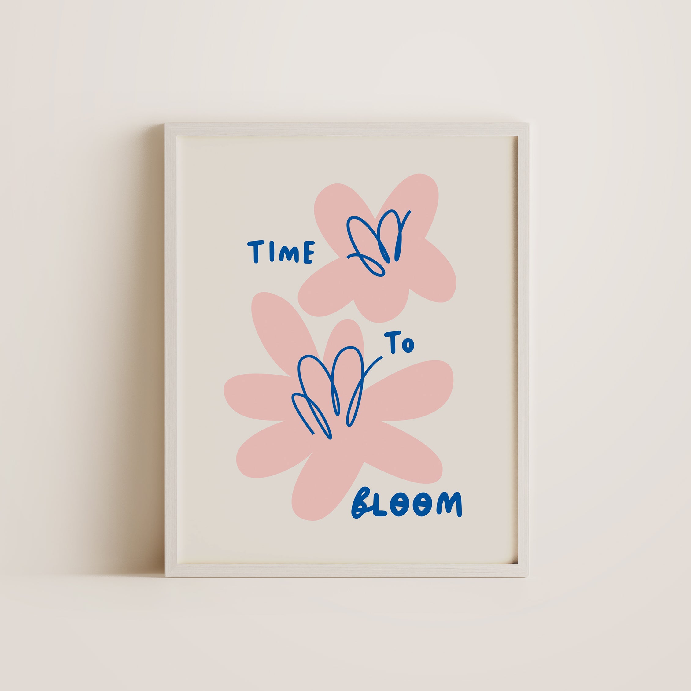 Time to bloom - Wall Decor Art Print
