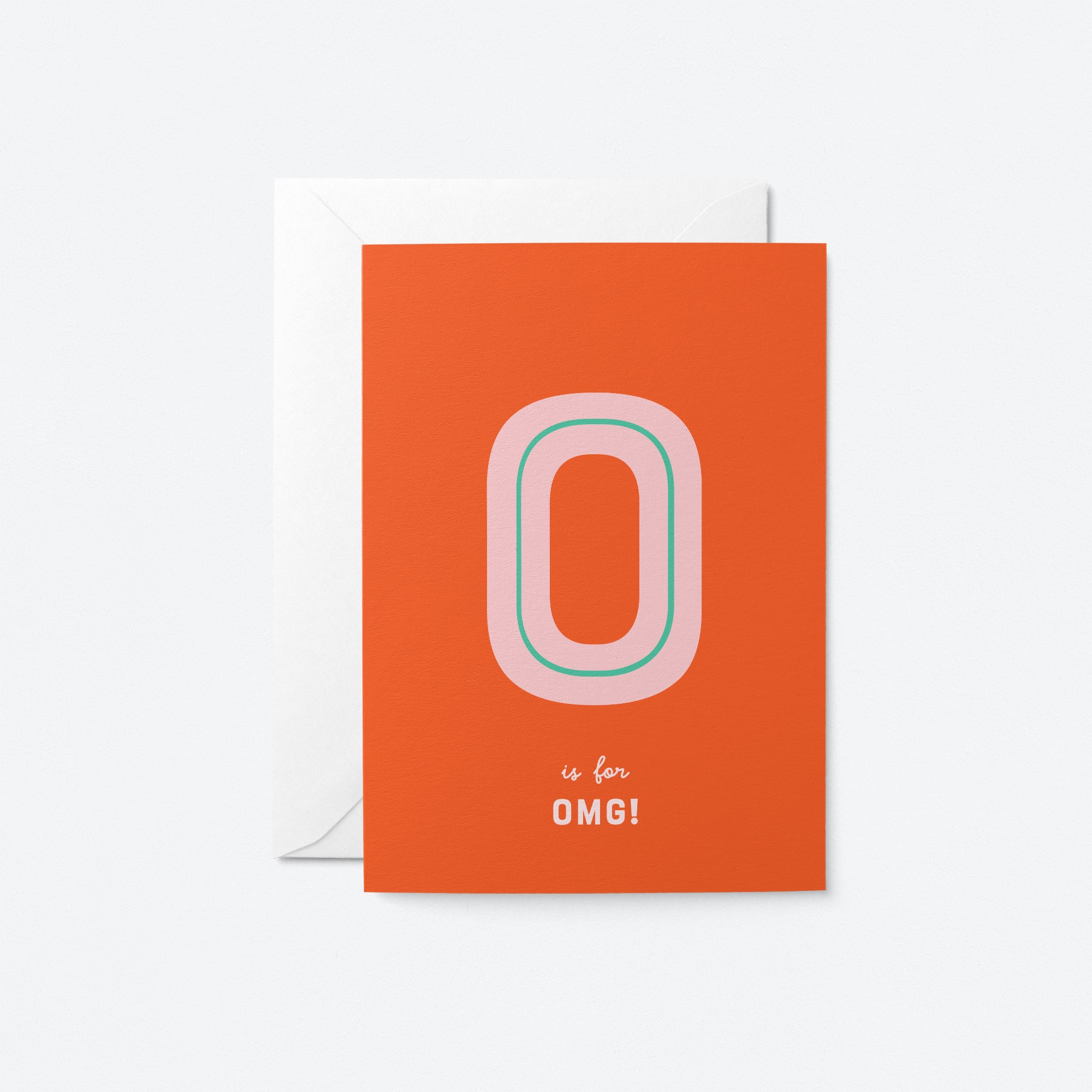 OMG! - Greeting Card