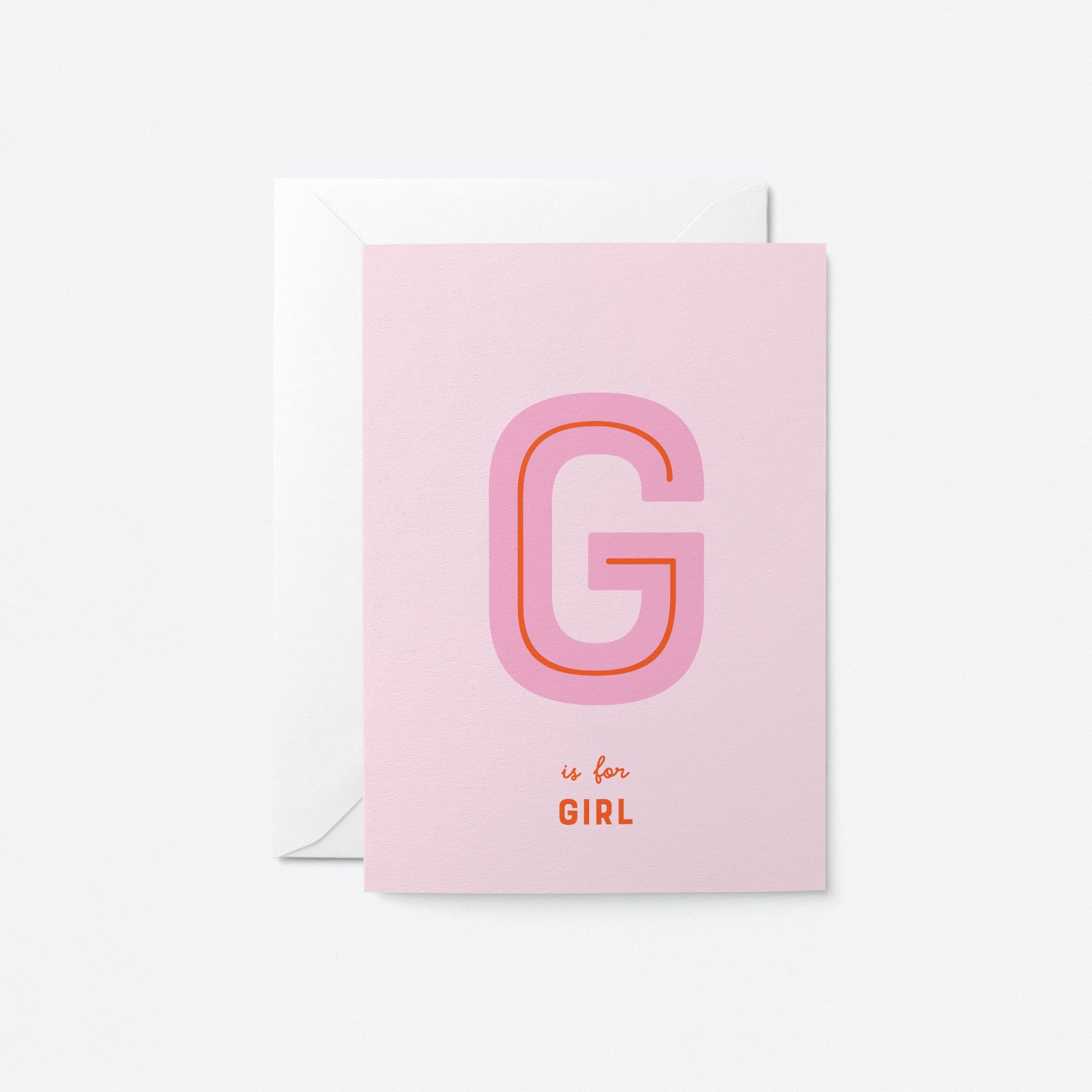 Girl - Greeting Card