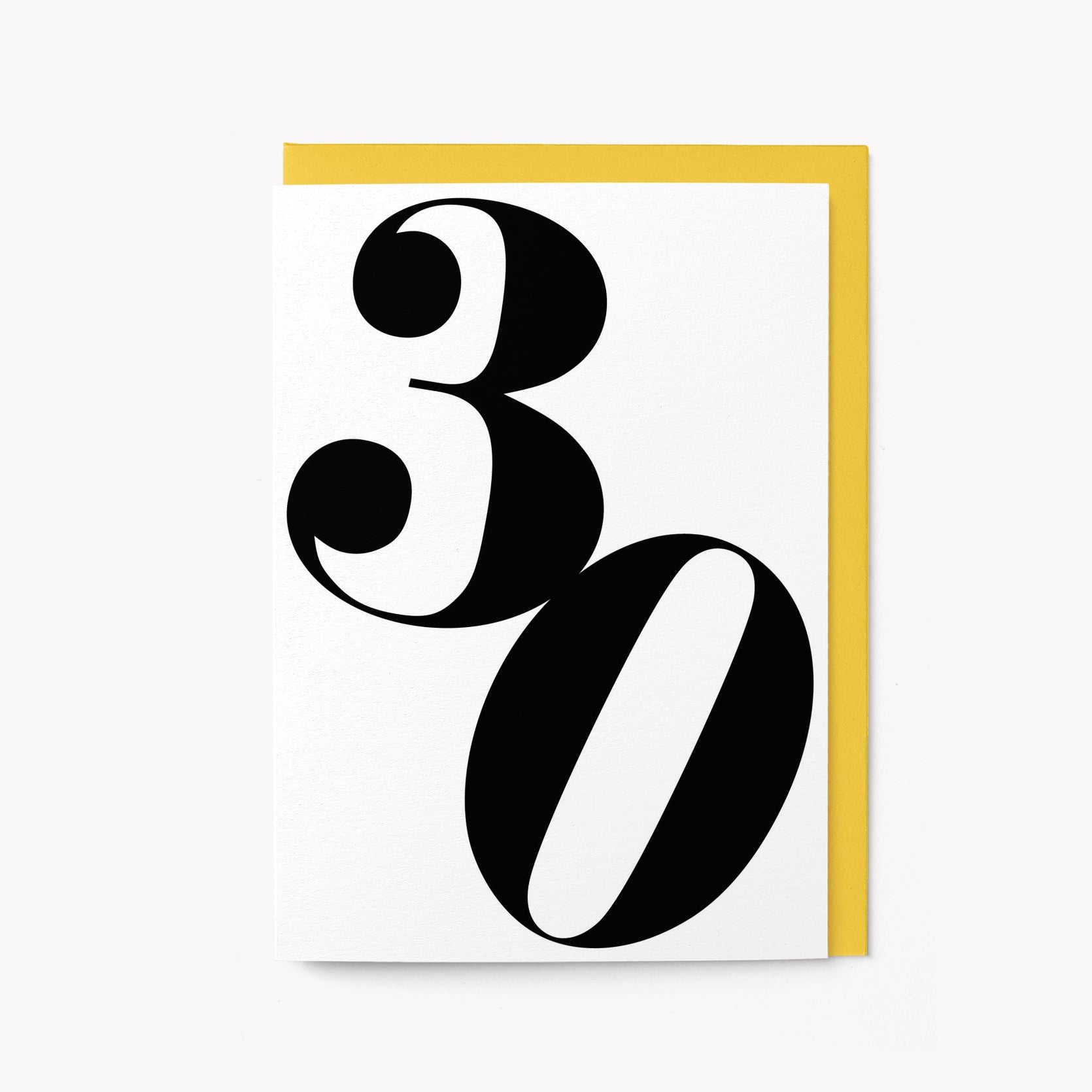 30th Birthday - Greeting card