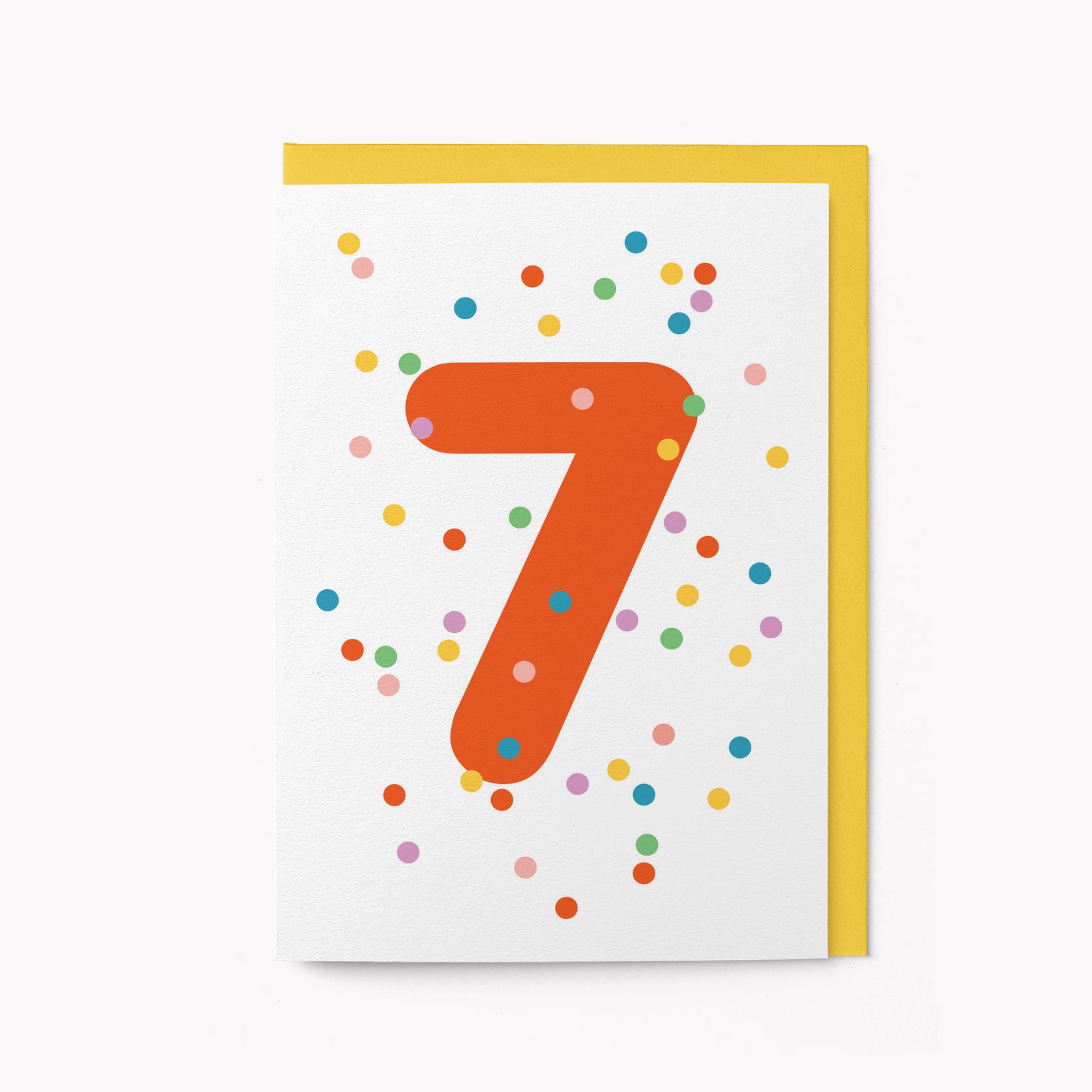 7th Birthday Card