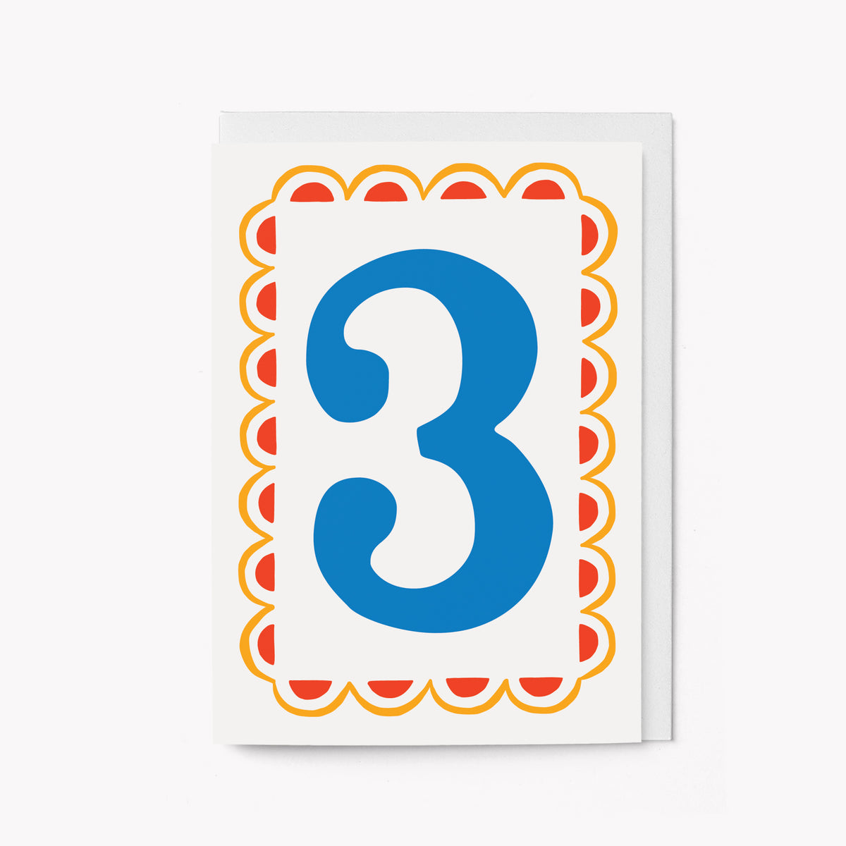 Age 3 Birthday card