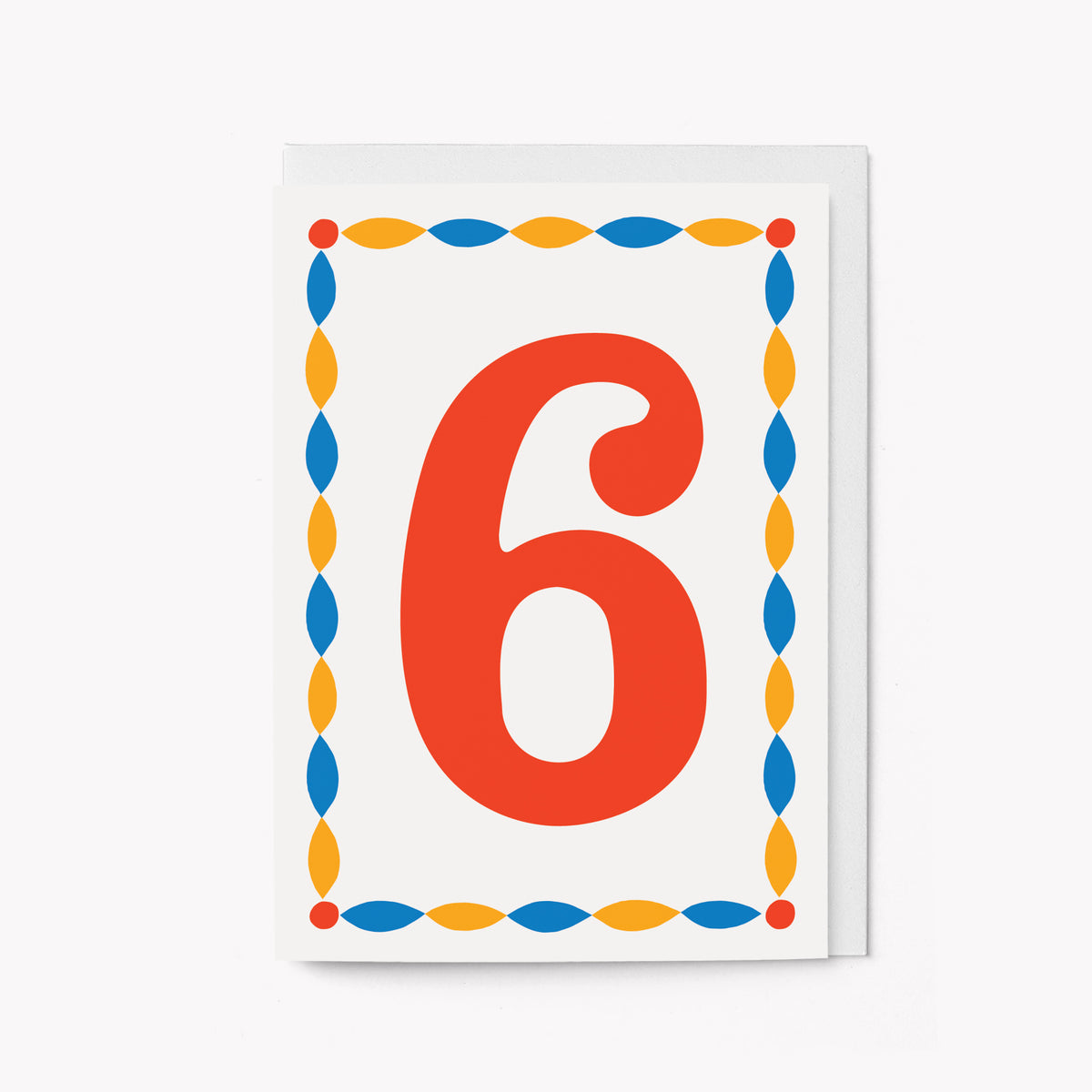 Age 6 Birthday card