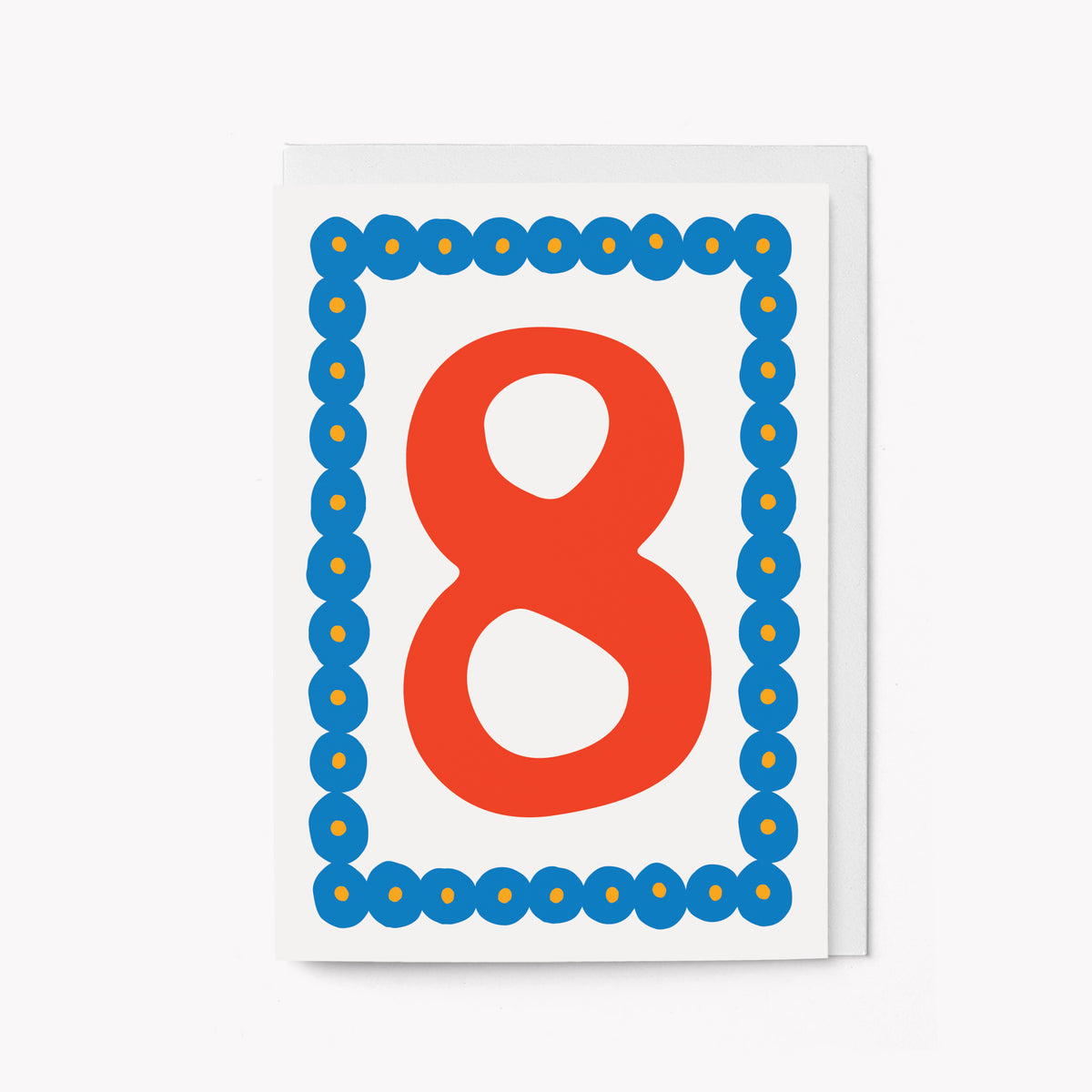 Age 8 Birthday card