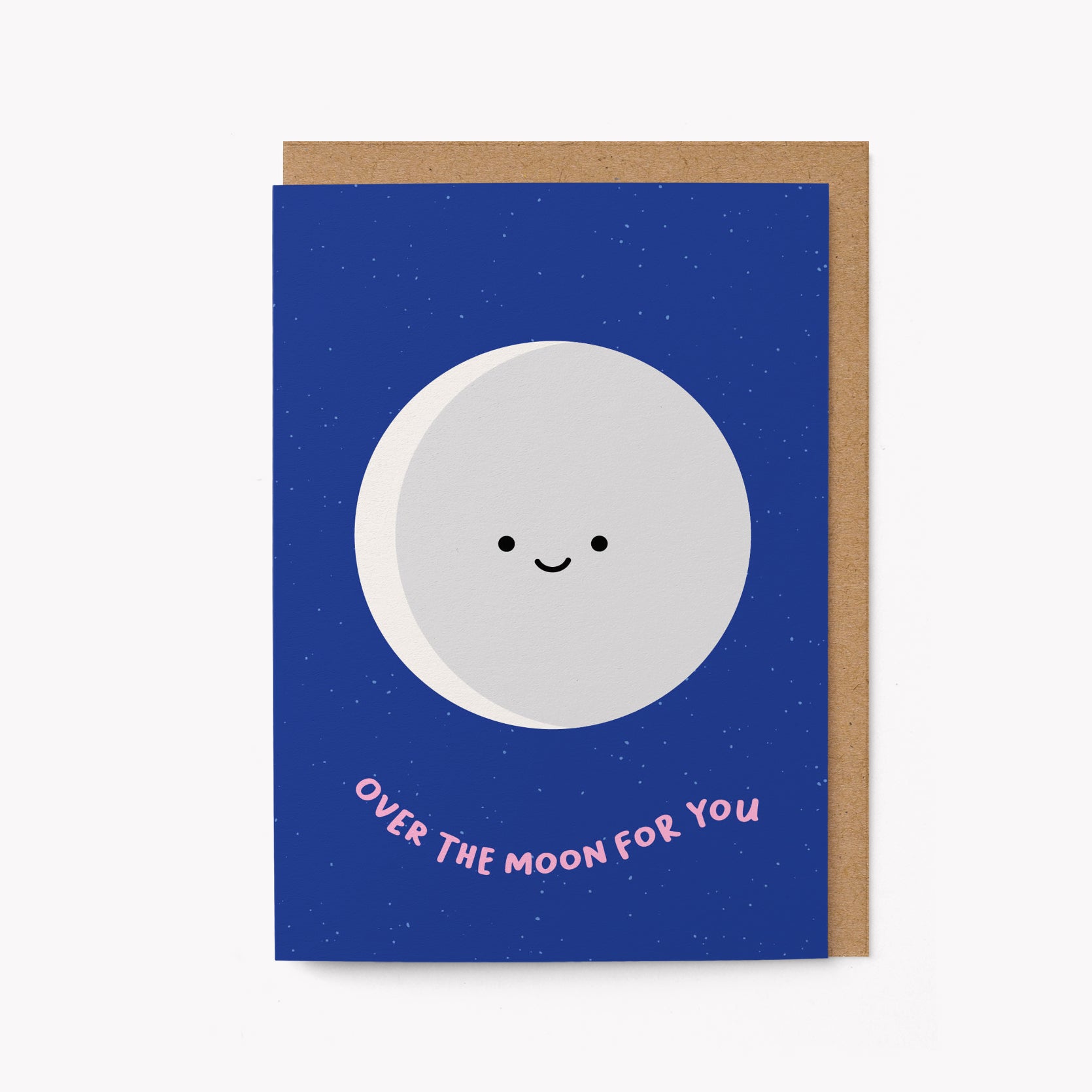 Over the moon - Greeting card