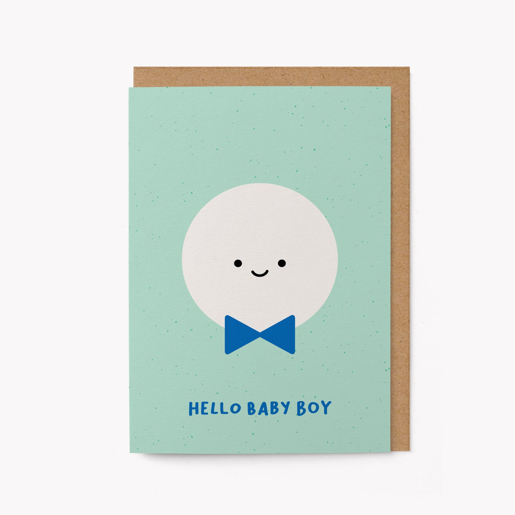 Hello Baby Boy - Greeting card