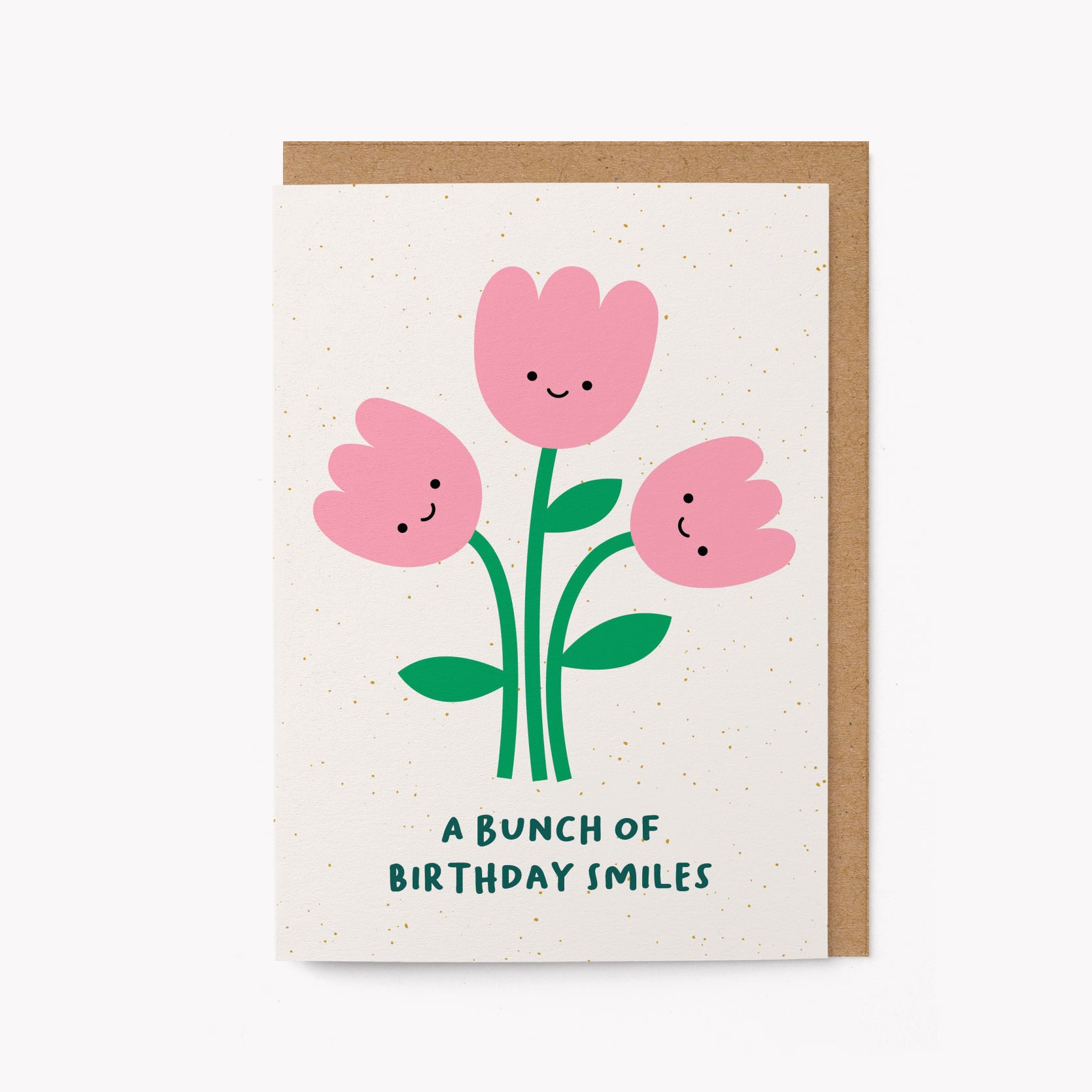 A Bunch of Birthday smiles - Greeting card