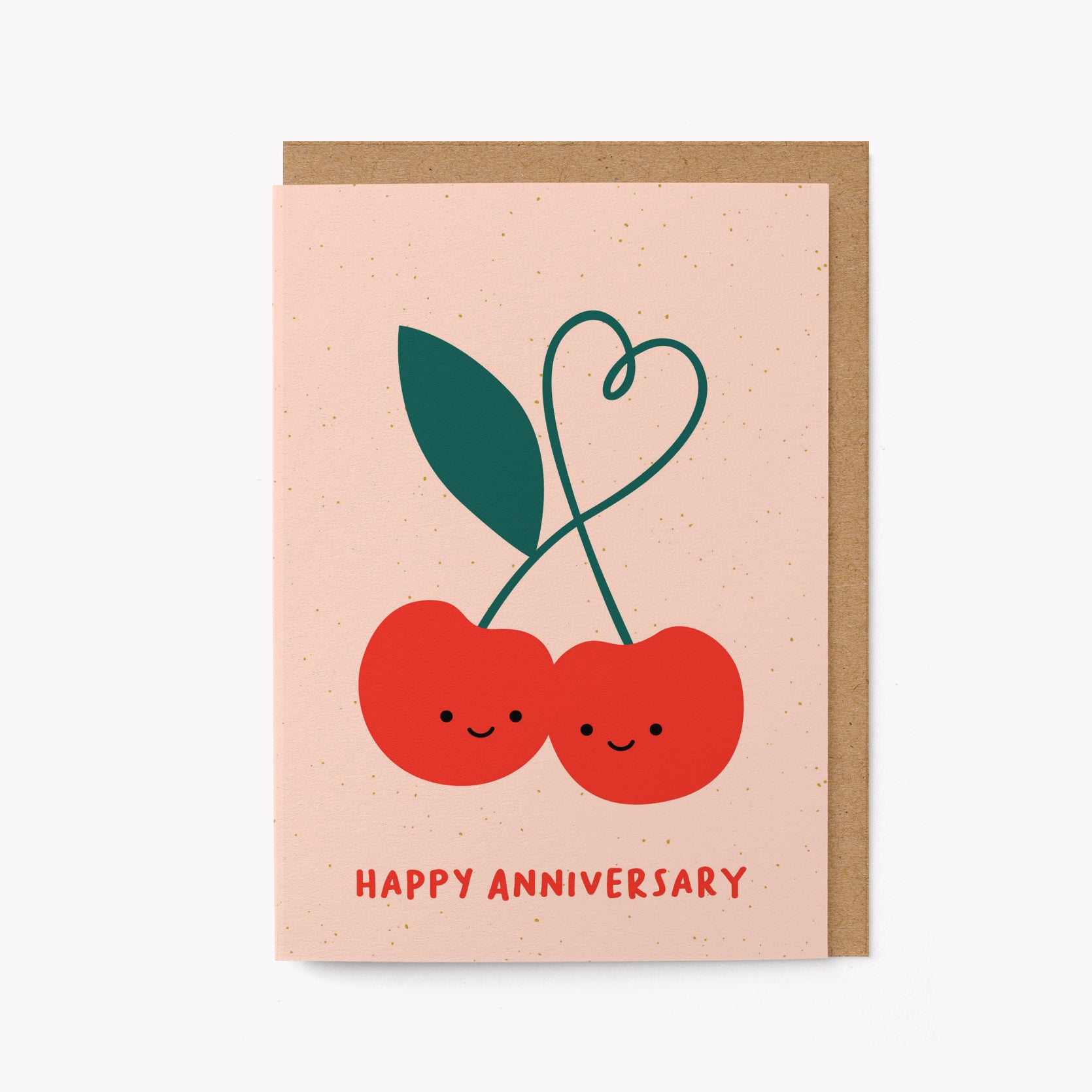 Cherry Anniversary - Greeting card
