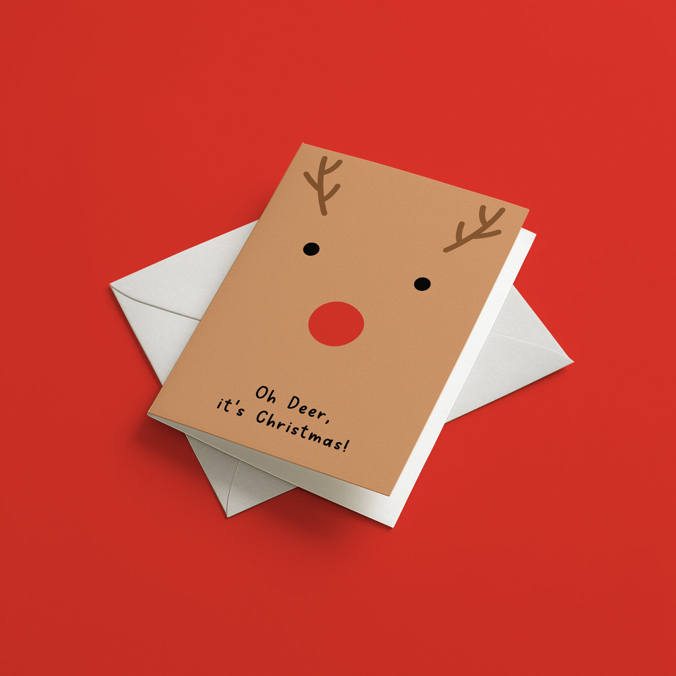 Oh deer - Christmas card