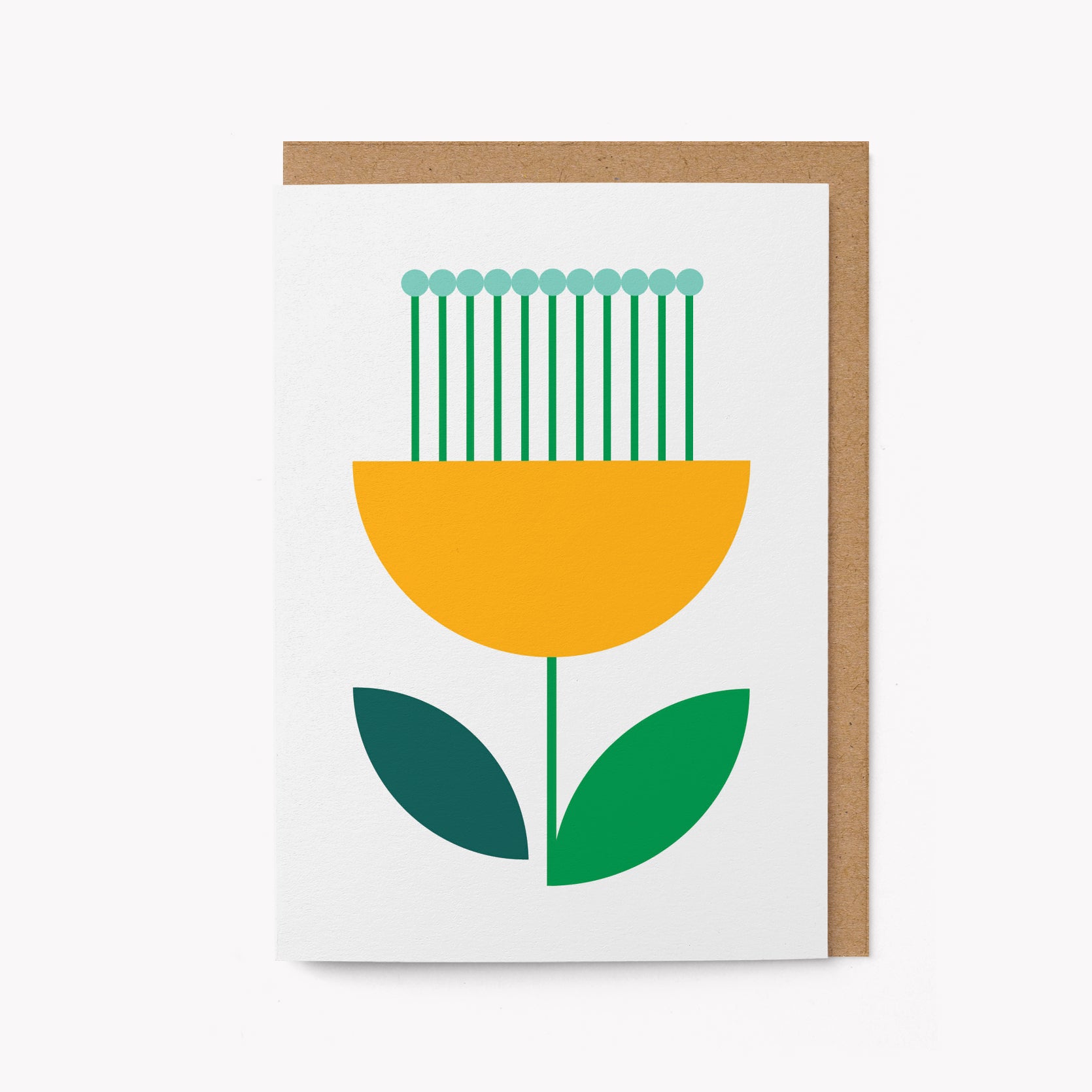 Flower No 31 - Greeting card