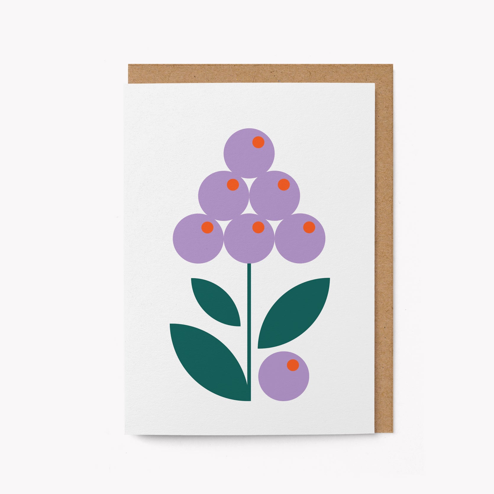 Flower No 33 - Greeting card