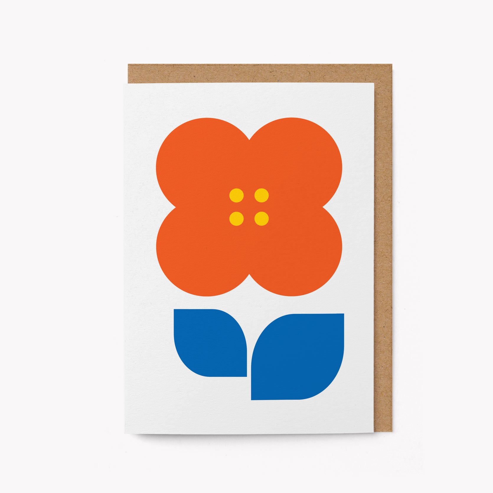 Flower No 34 - Greeting card