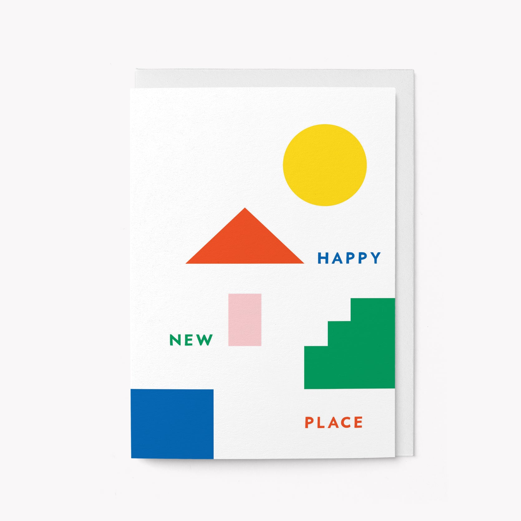 Happy new Place - Greeting card