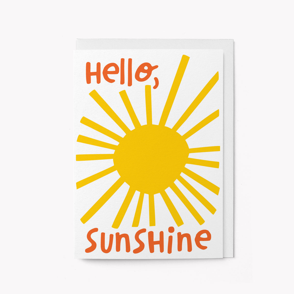 Hello, sunshine - Greeting card