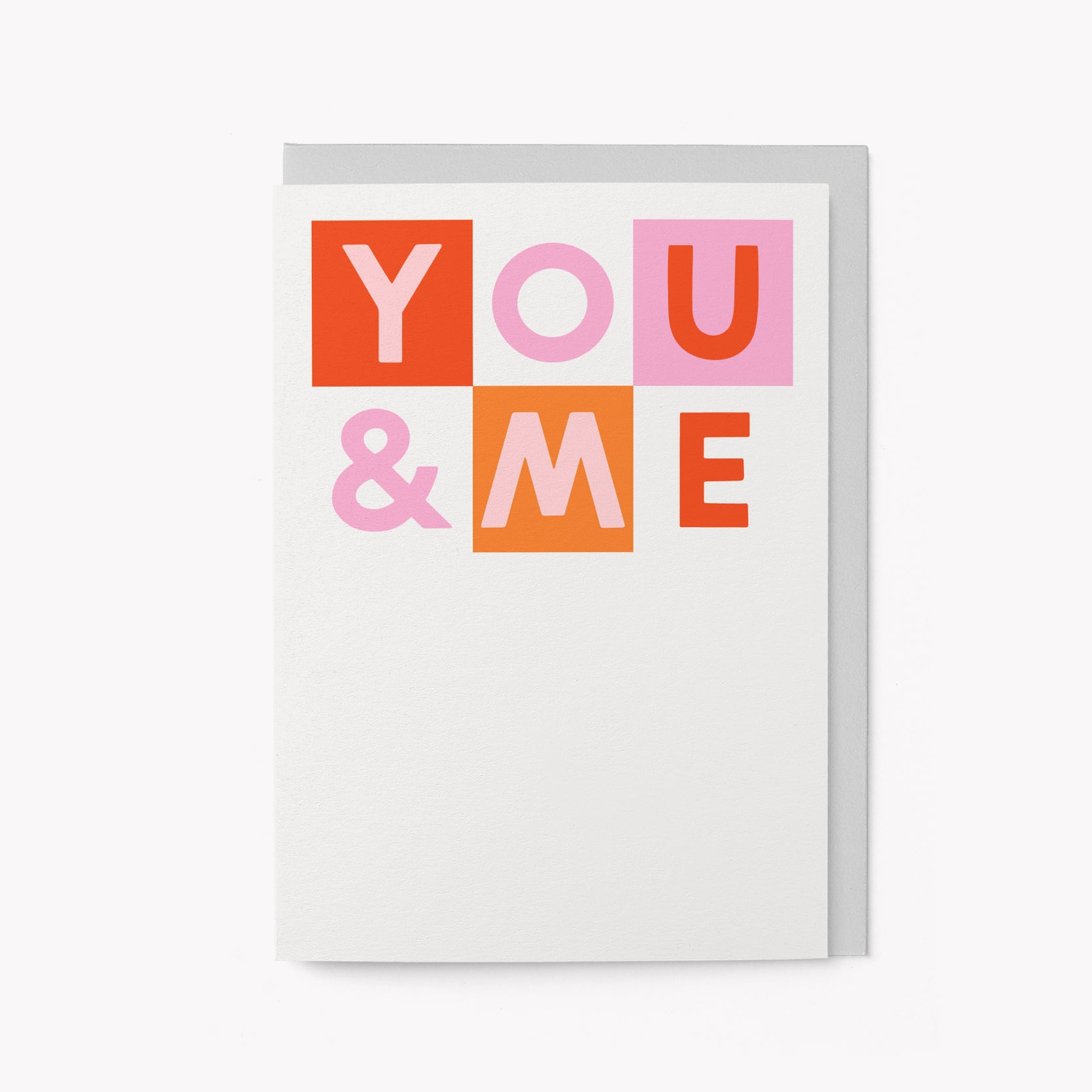 You & Me - Greeting Card