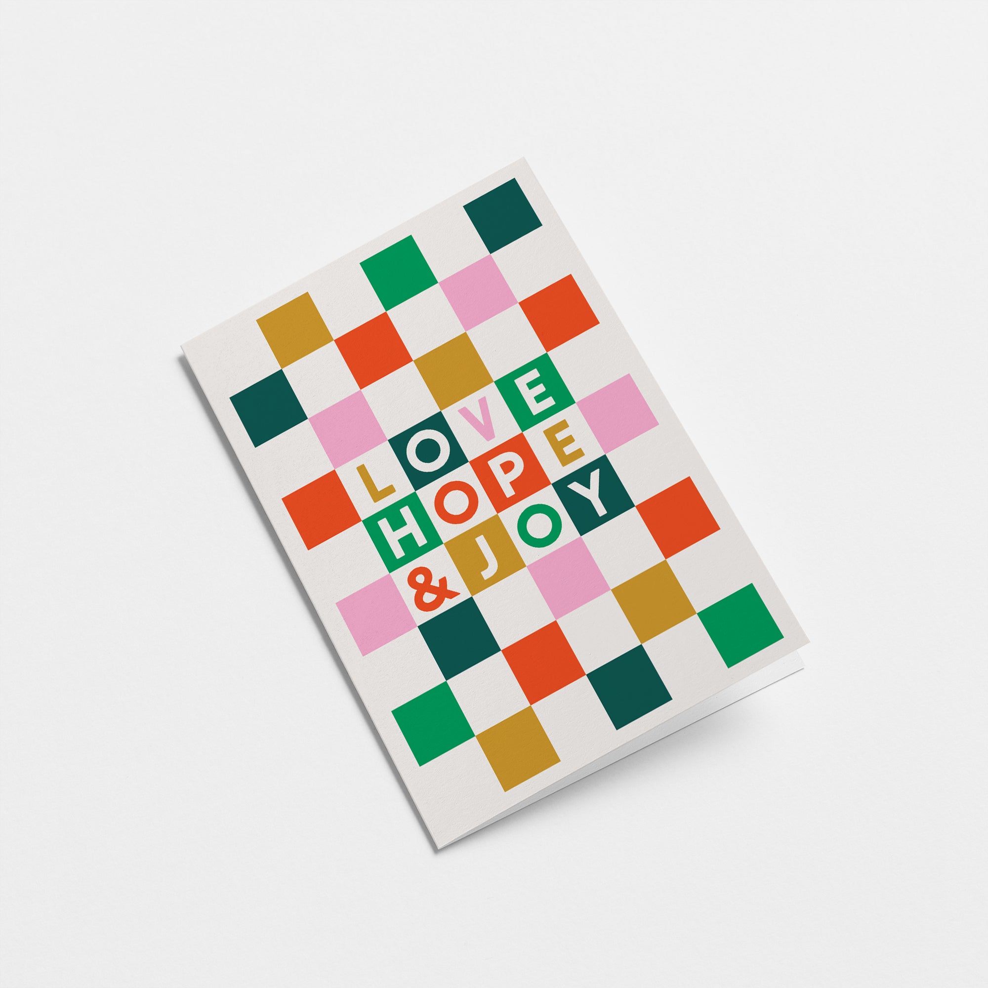 Love, hope & joy - Christmas Card