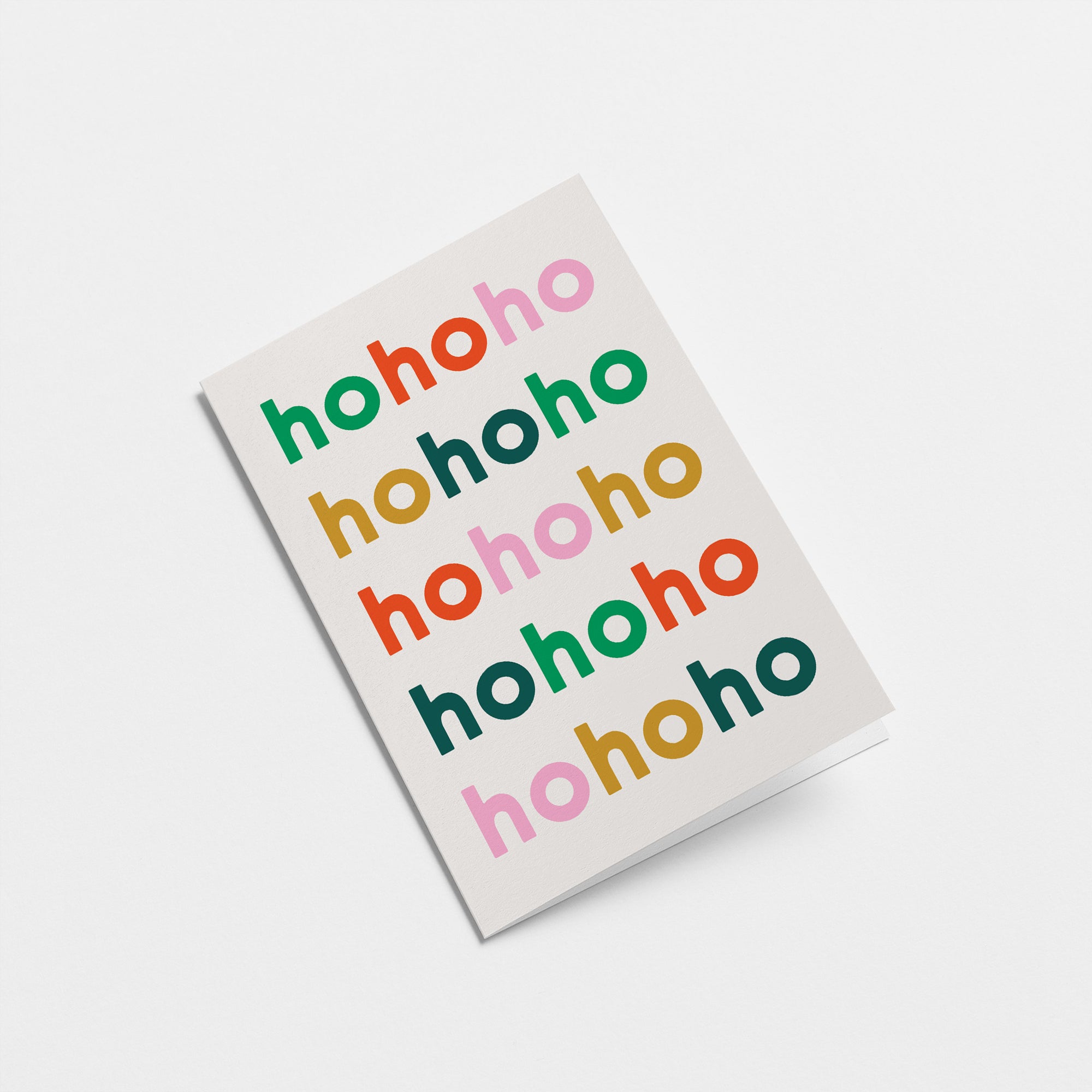 Ho ho ho - Seasonal Greeting Card