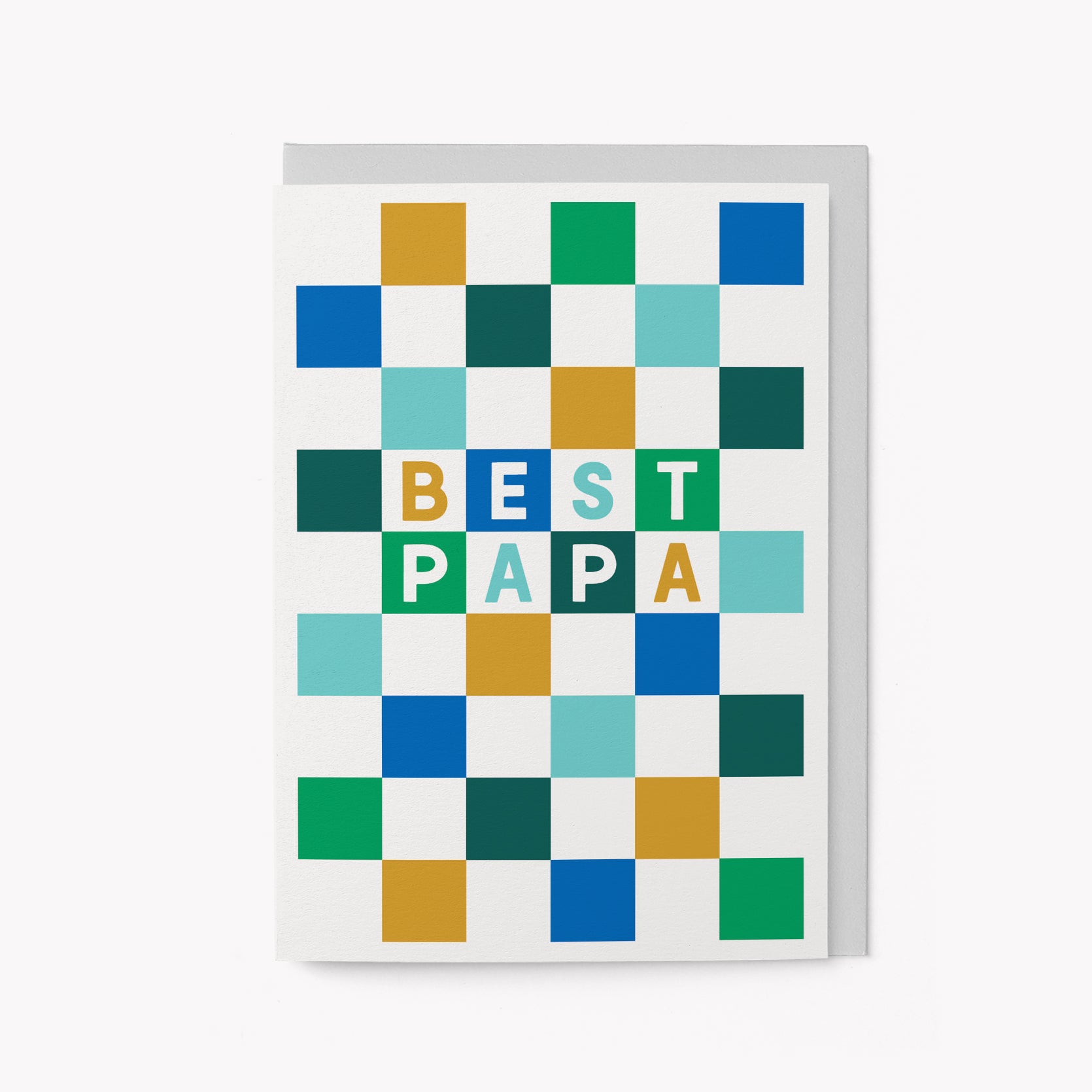 Best Papa - Greeting Card