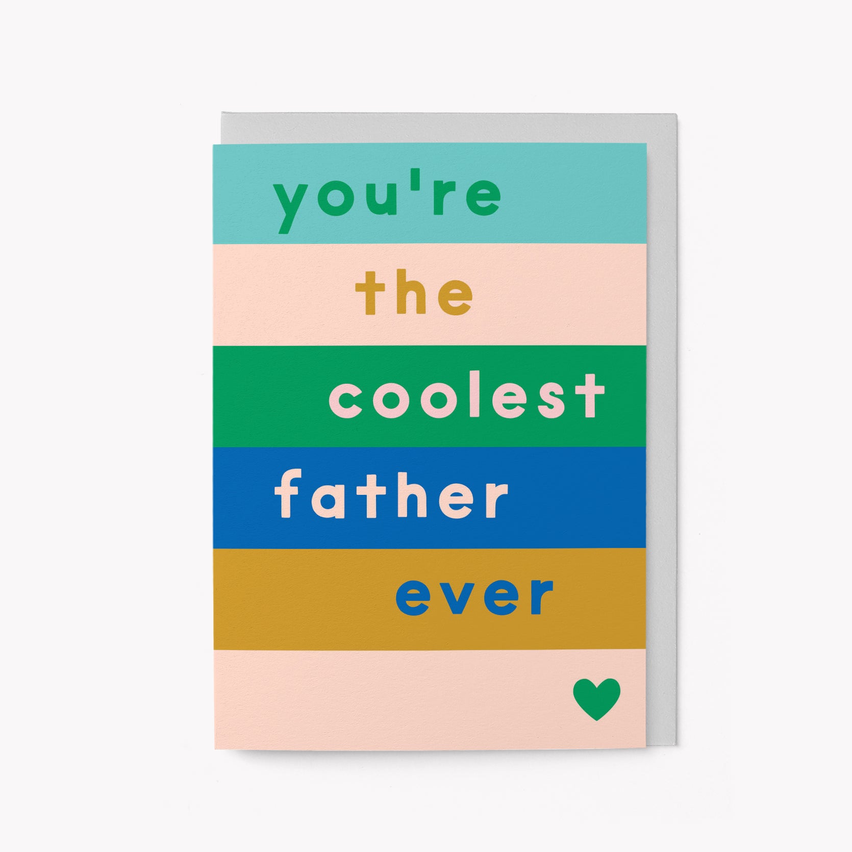 Coolest Father - Greeting Card