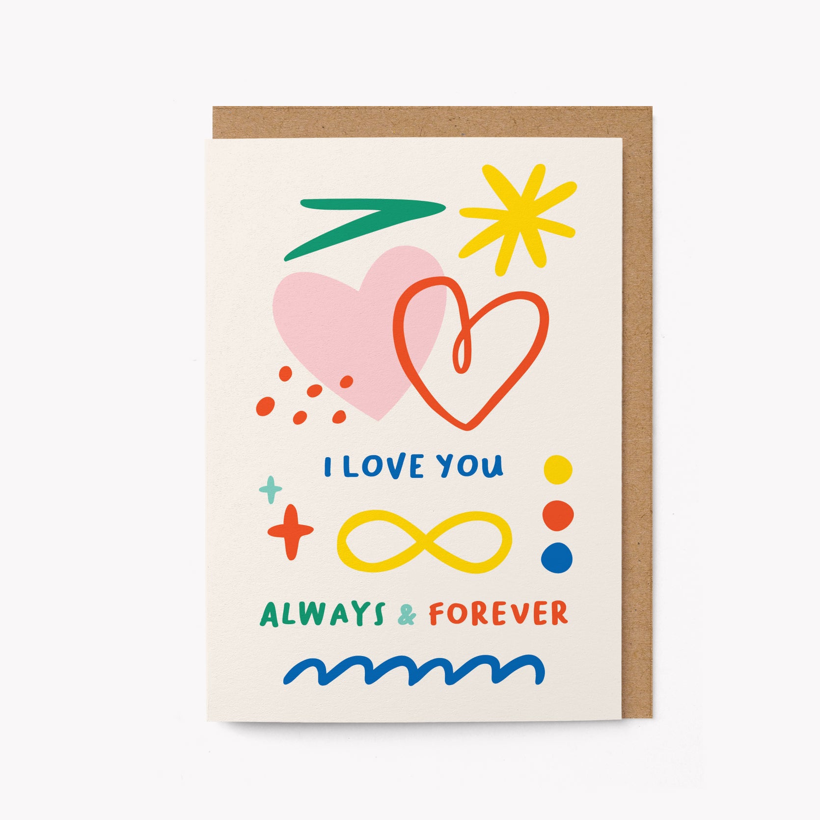 Always & Forever - Love Greeting Card
