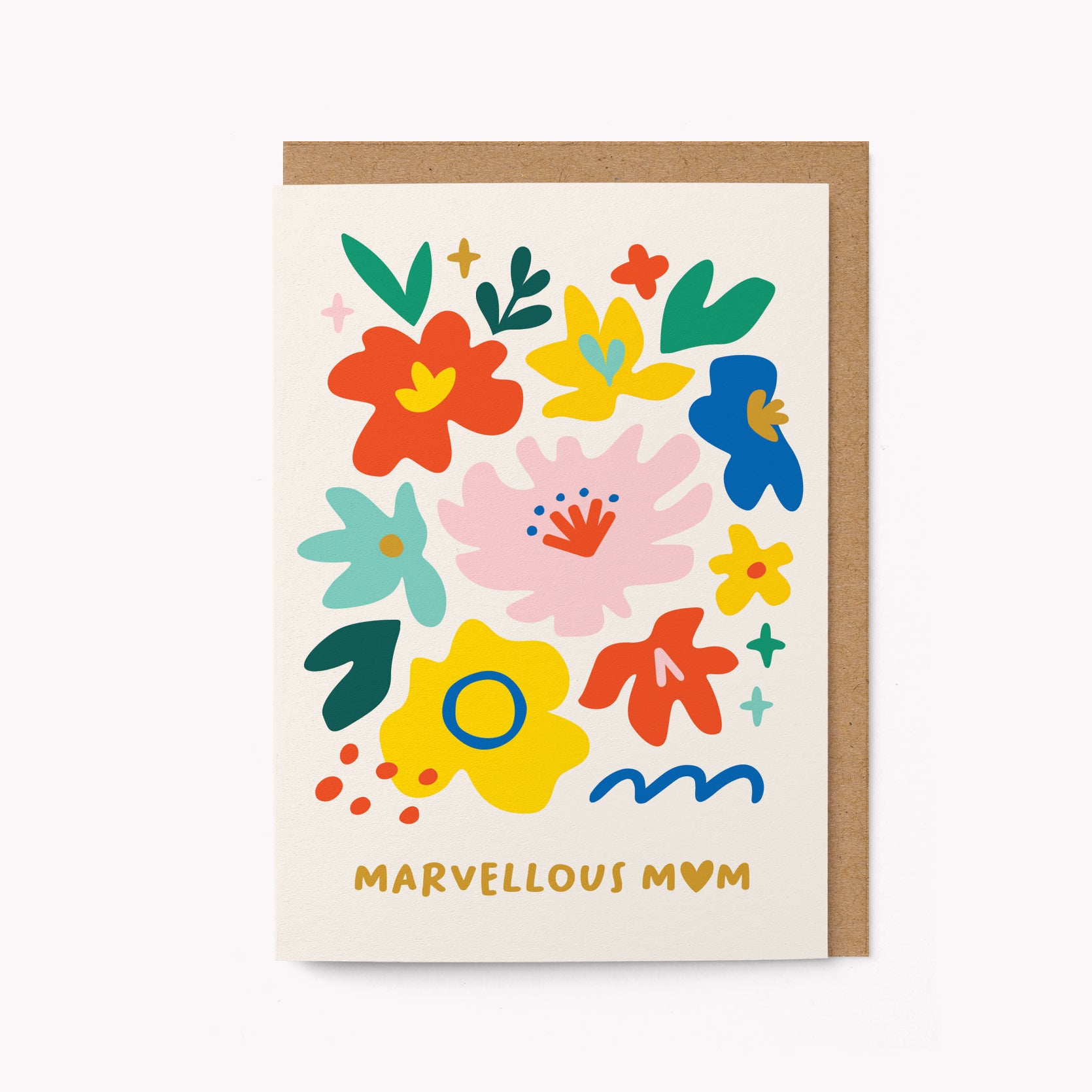 Marvellous Mother - Mother's Day Card