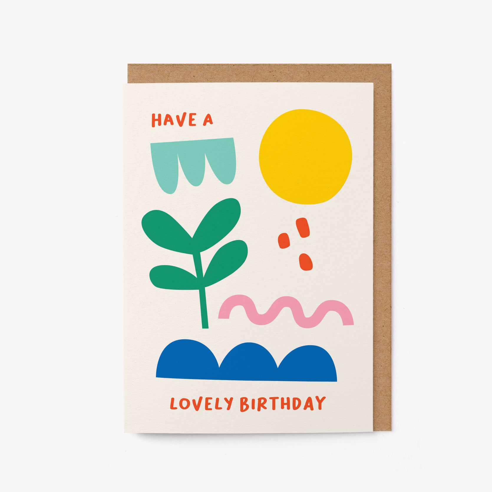 Lovely Birthday - Greeting card