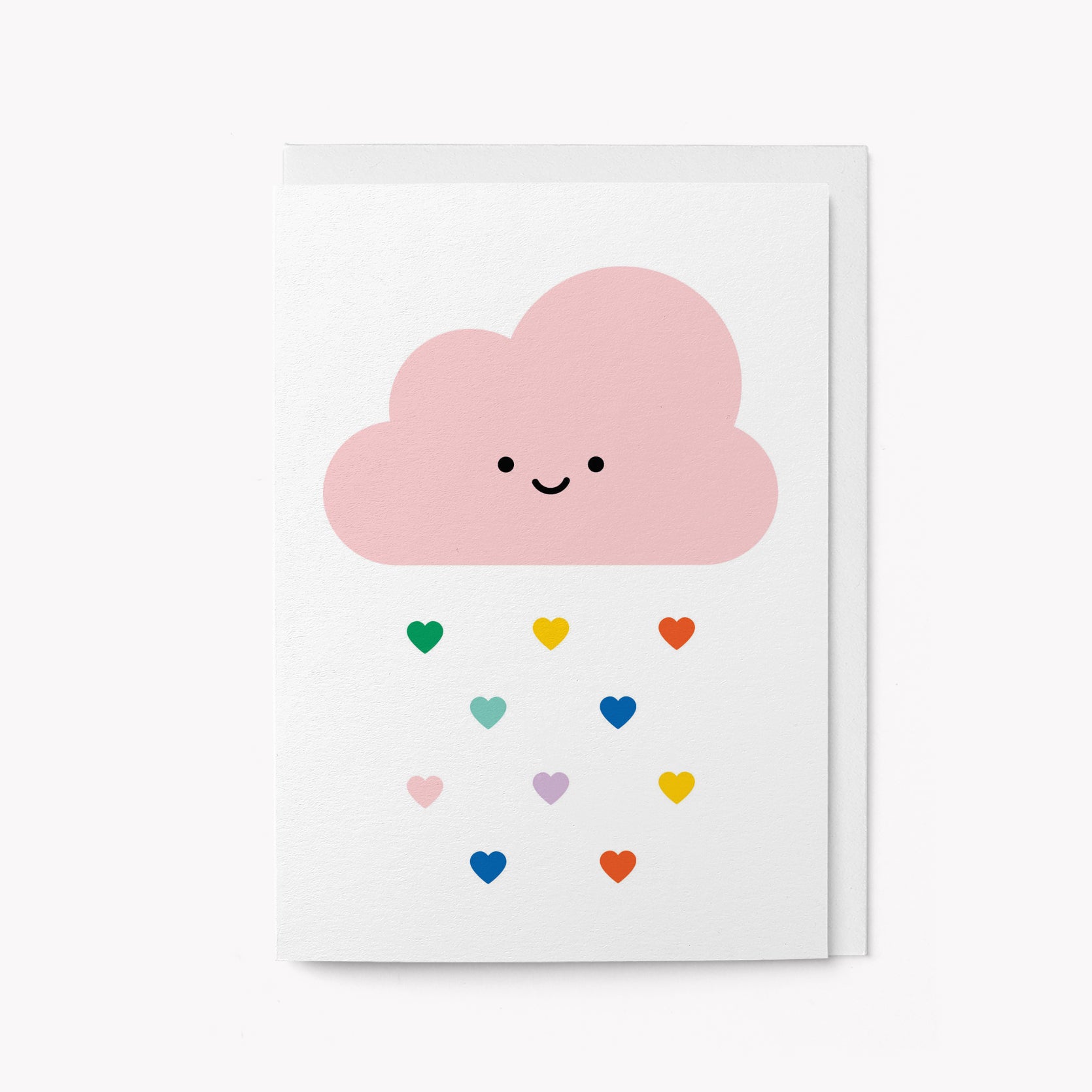 Heart shower - Greeting card