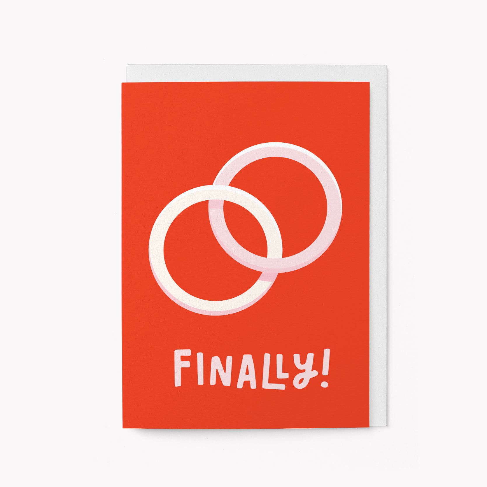 Finally! - Engagement card