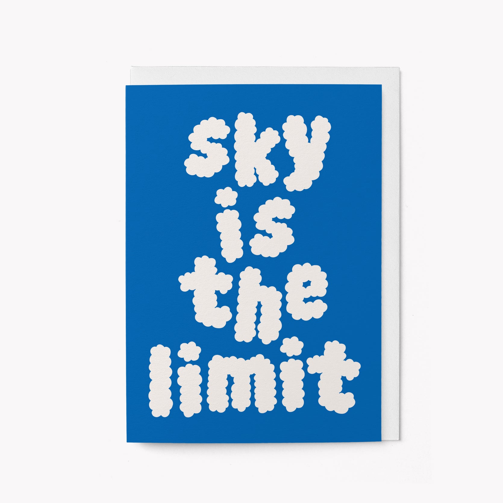 Sky is the limit - Greeting card