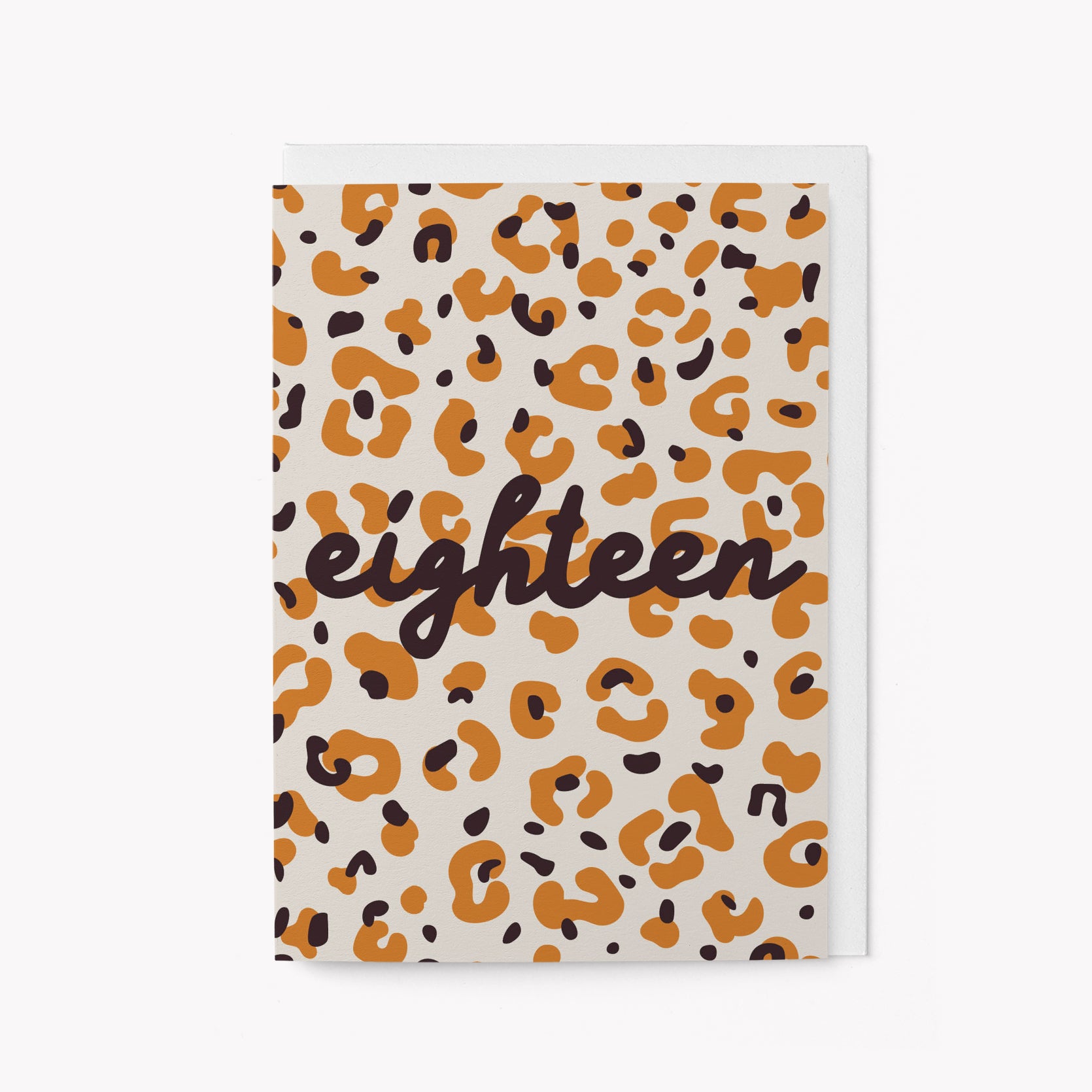 Eighteen - Milestone Birthday card