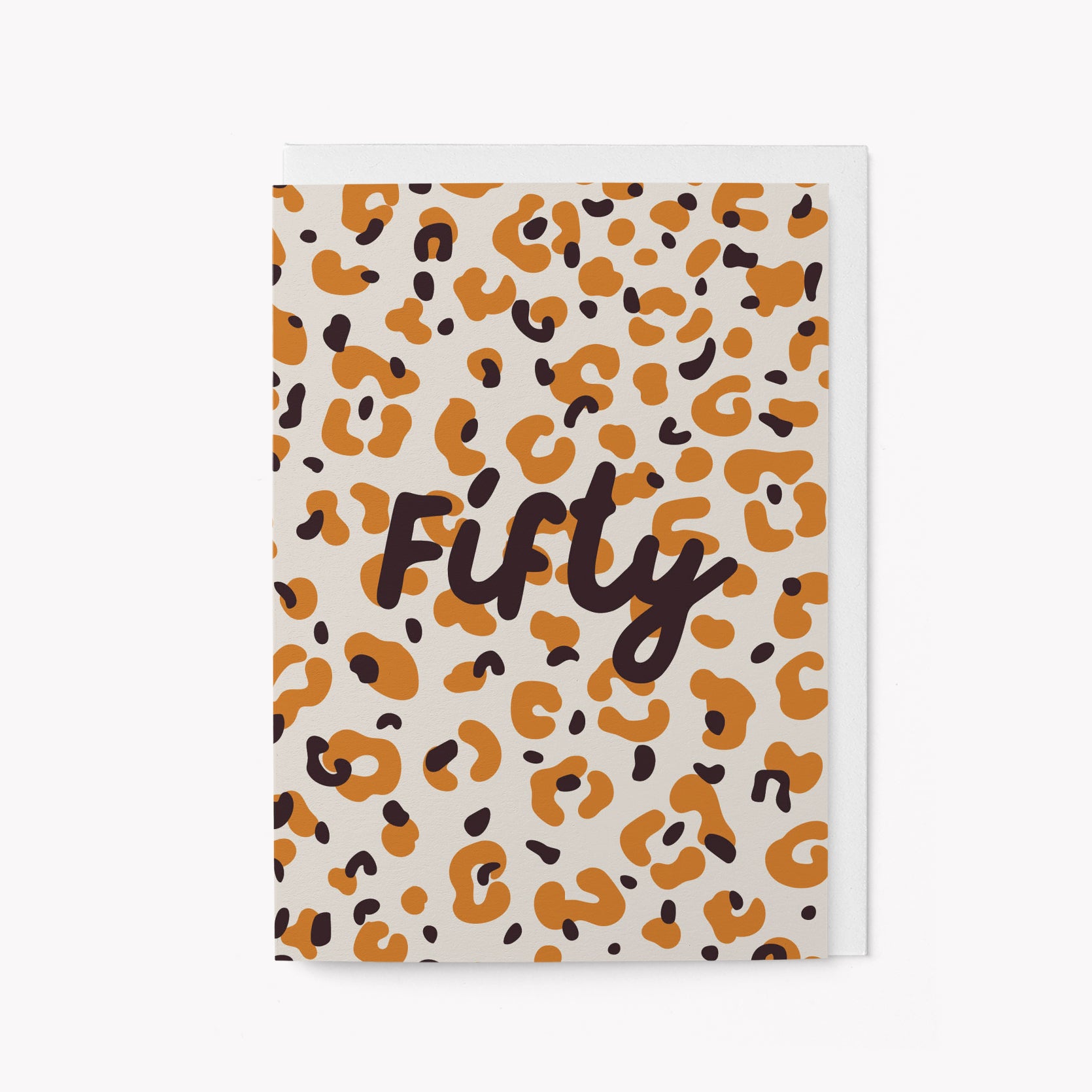Fifty - Milestone Birthday card