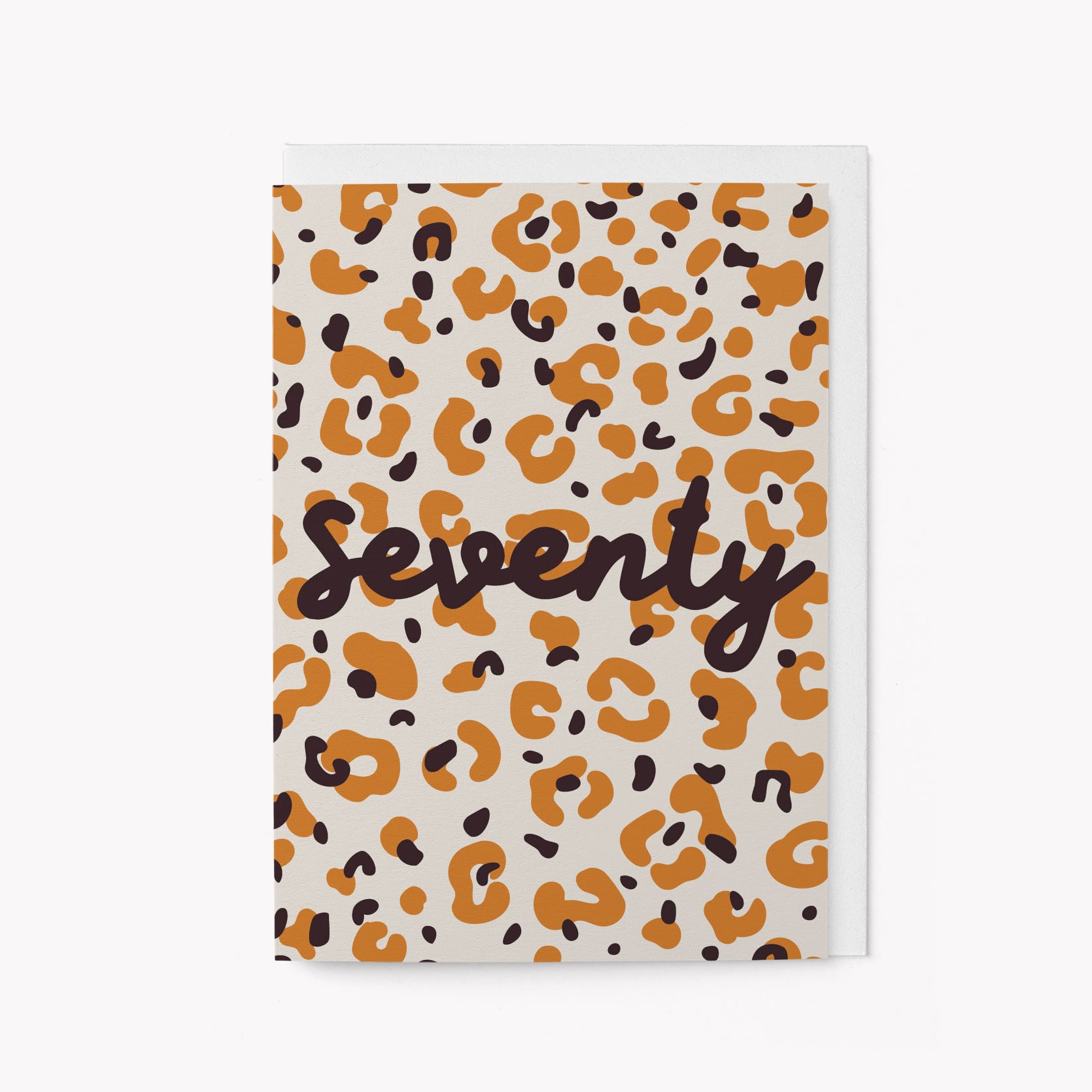 Seventy - Milestone Birthday card