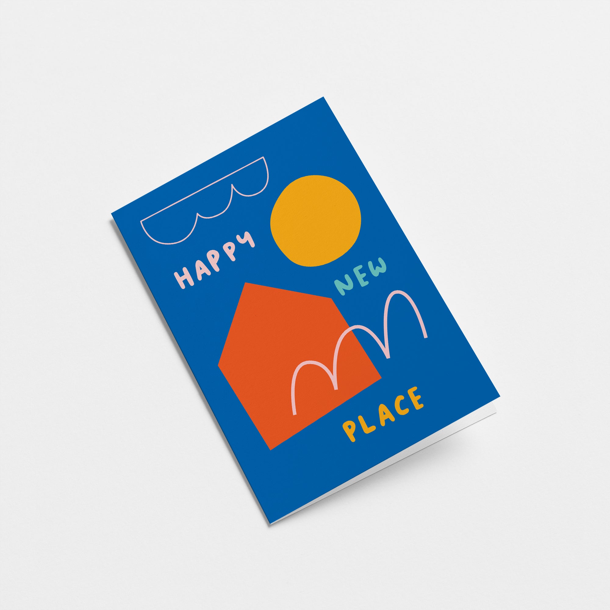 Happy New Place - Greeting card