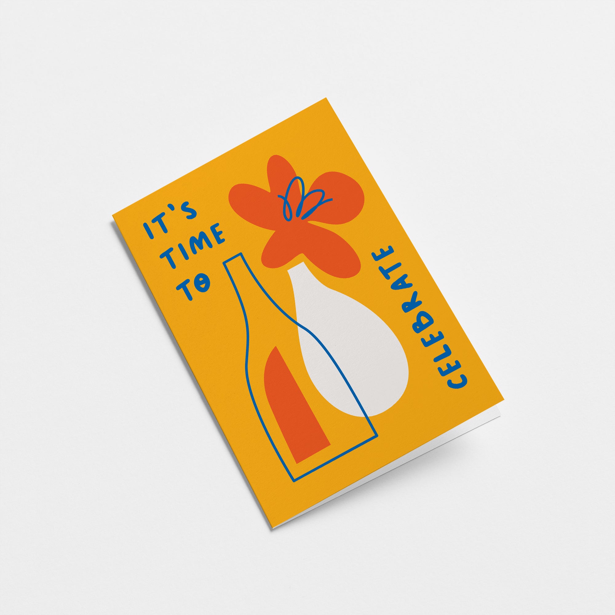 Time to celebrate - Congratulations card