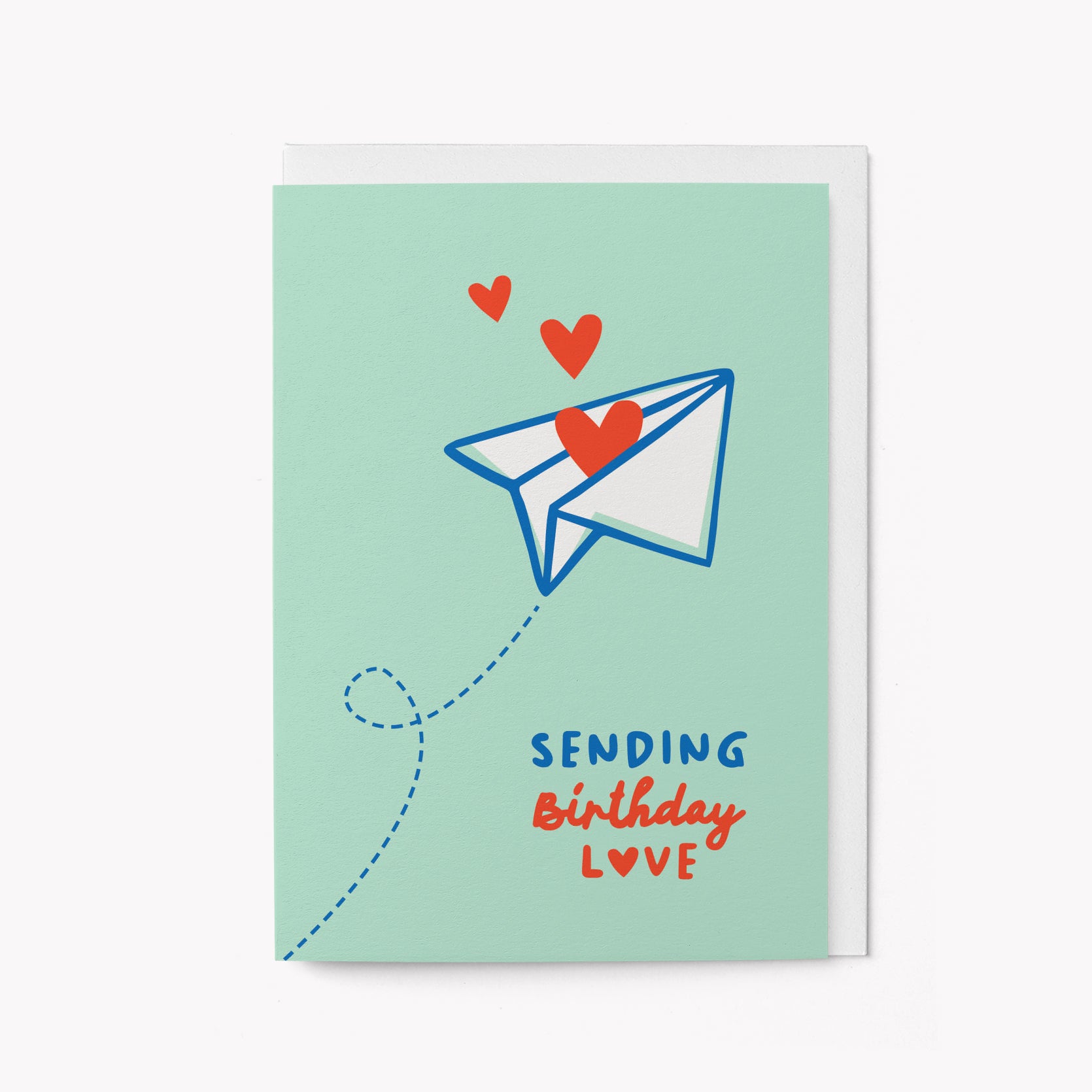 Sending birthday love - Greeting card
