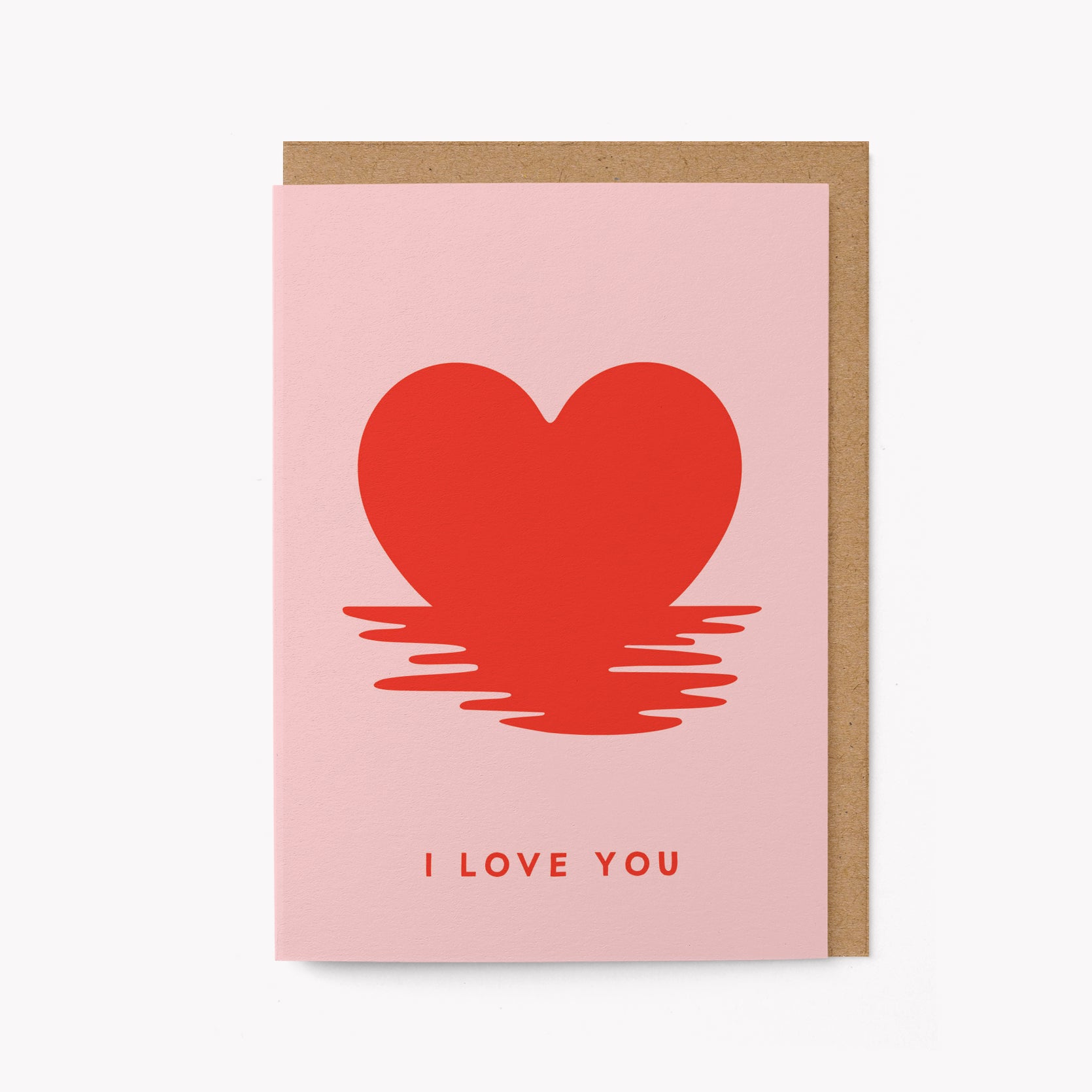 Sunset love - Greeting card