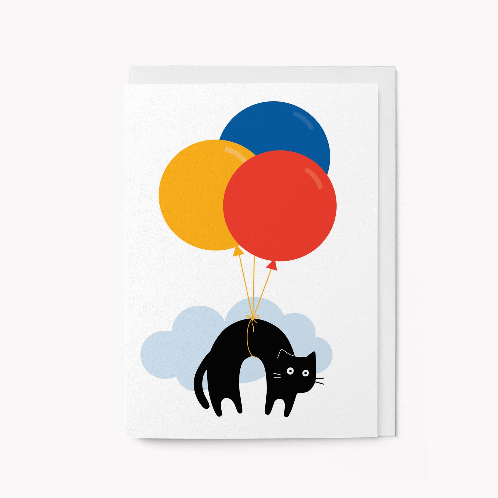 Birthday balloons - Greeting card