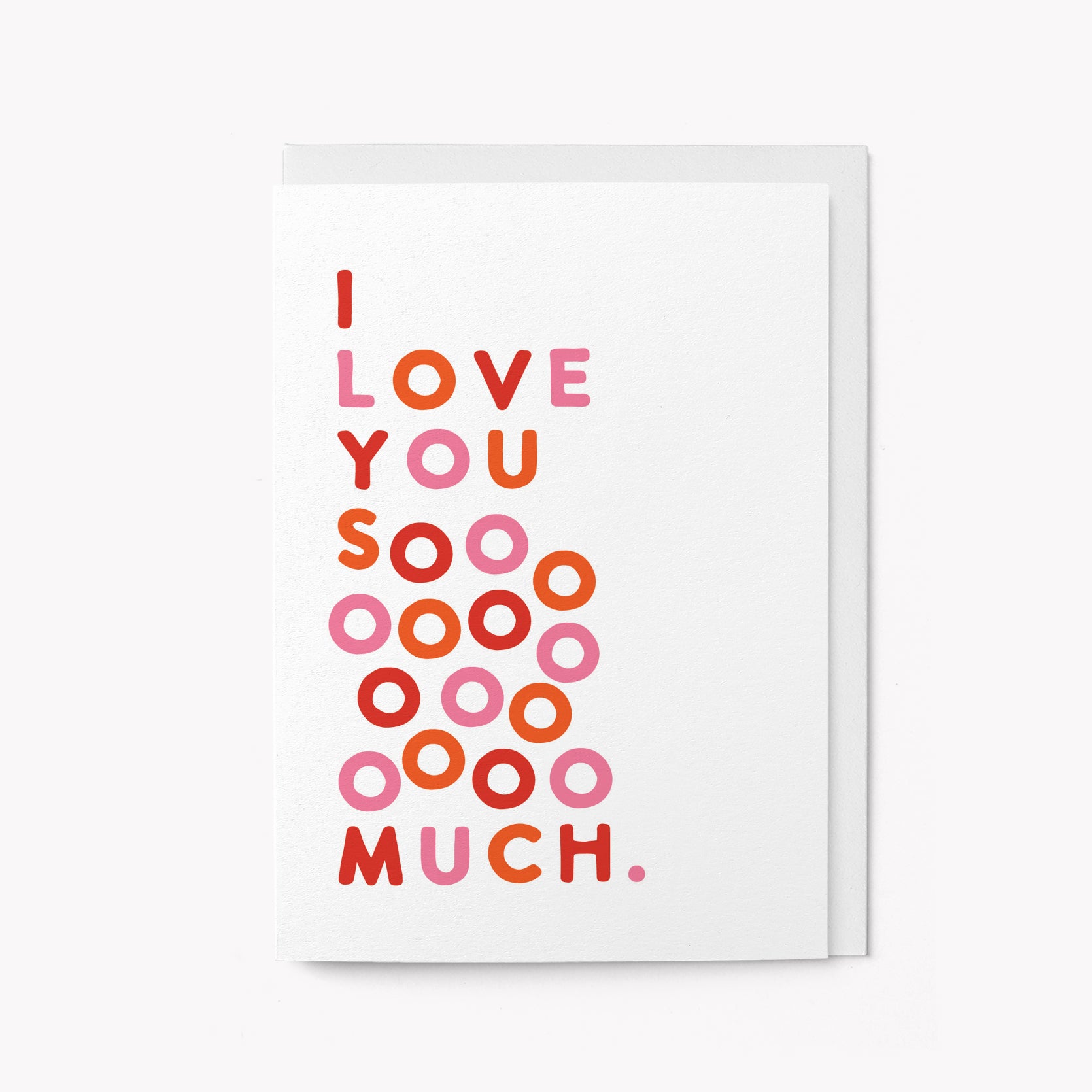 Love you so much - Greeting card