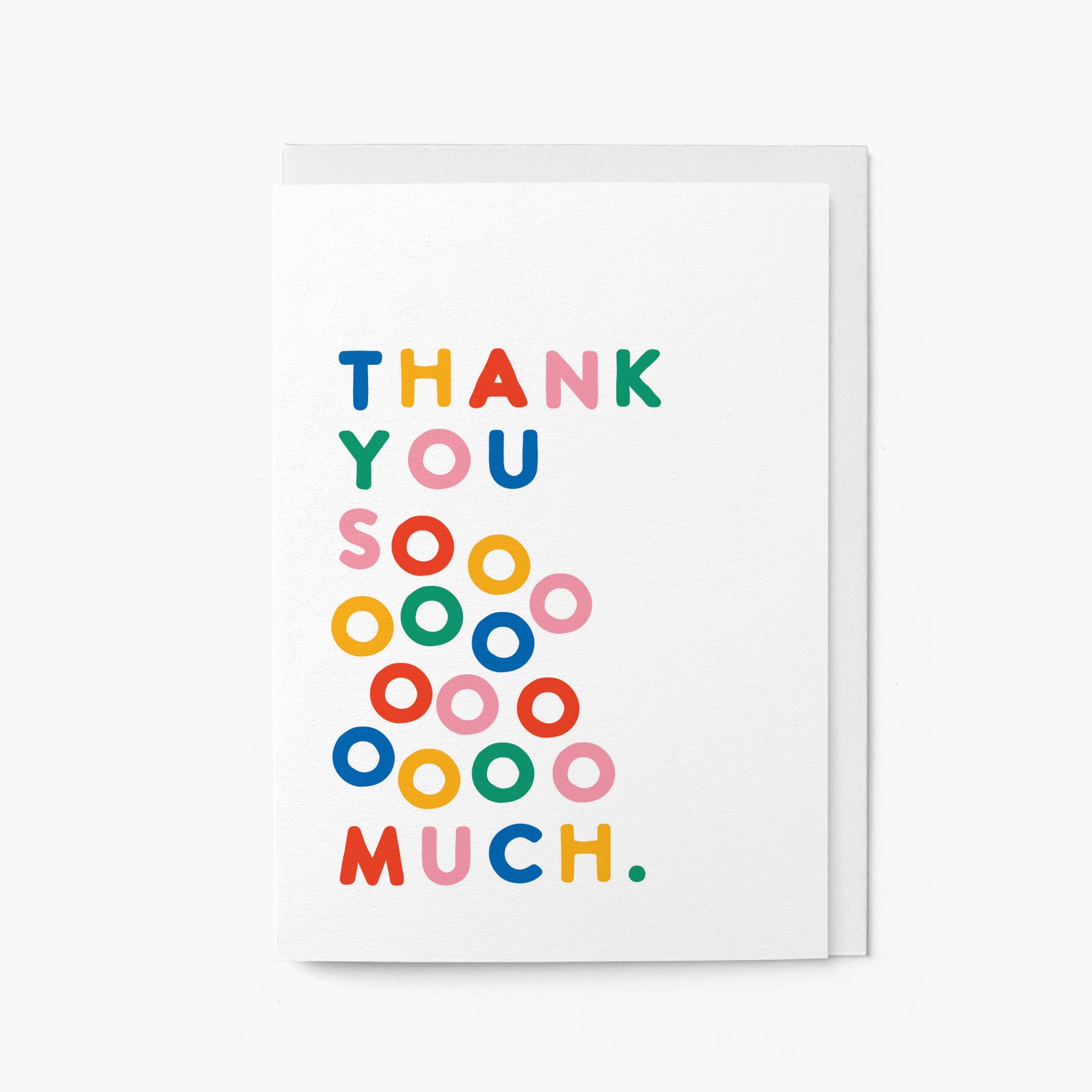Thank you so much - Greeting card