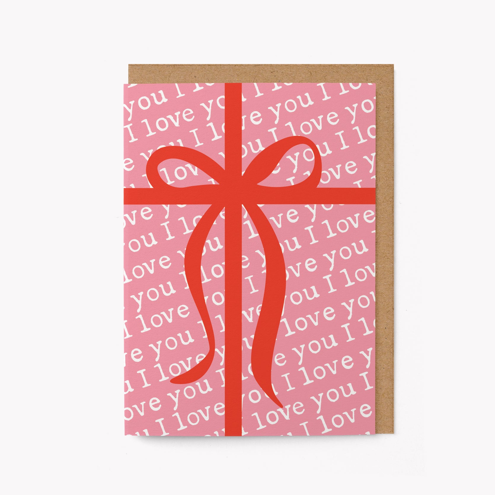 Love you - Greeting card