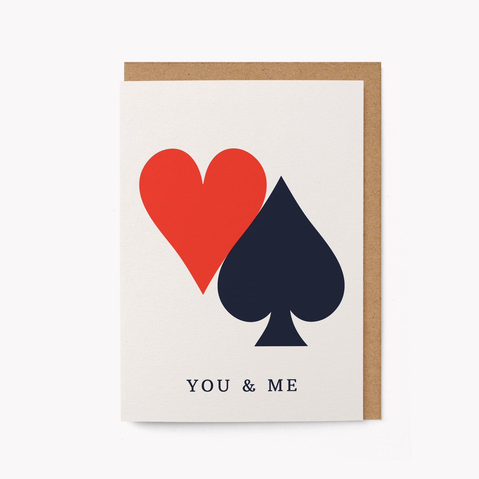 You and me - Greeting card
