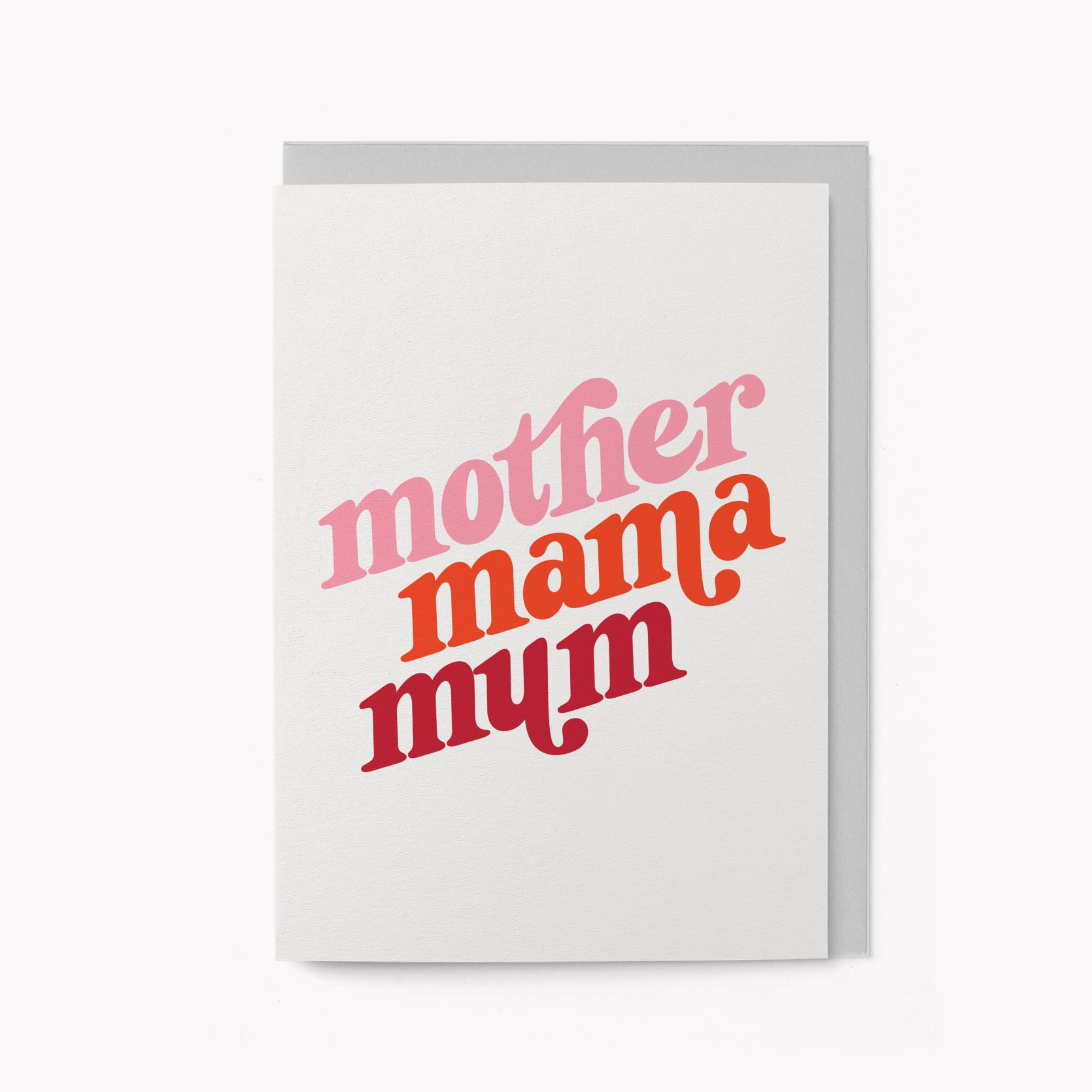 Mother, mama - Greeting card