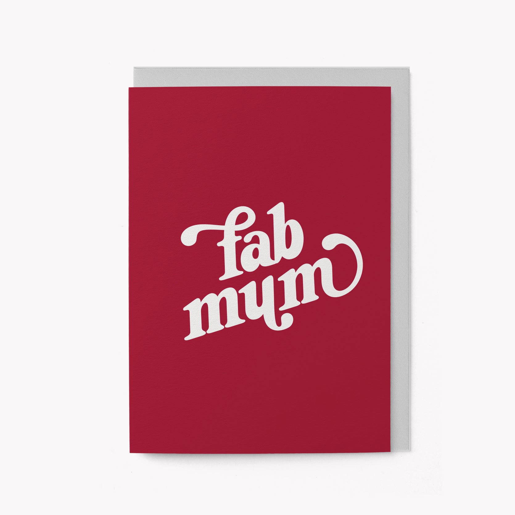Fab mum - Greeting card