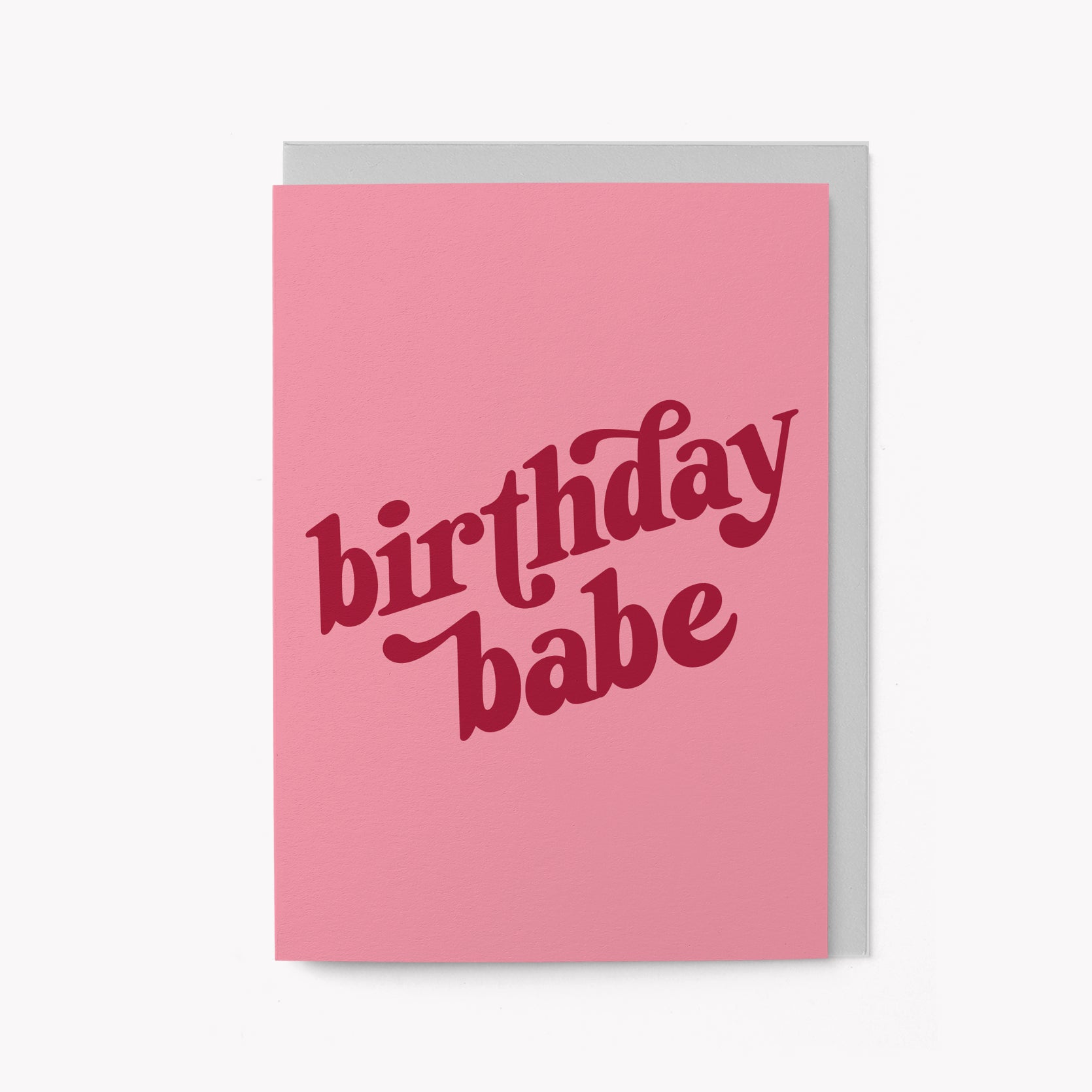 Birthday babe - Greeting card