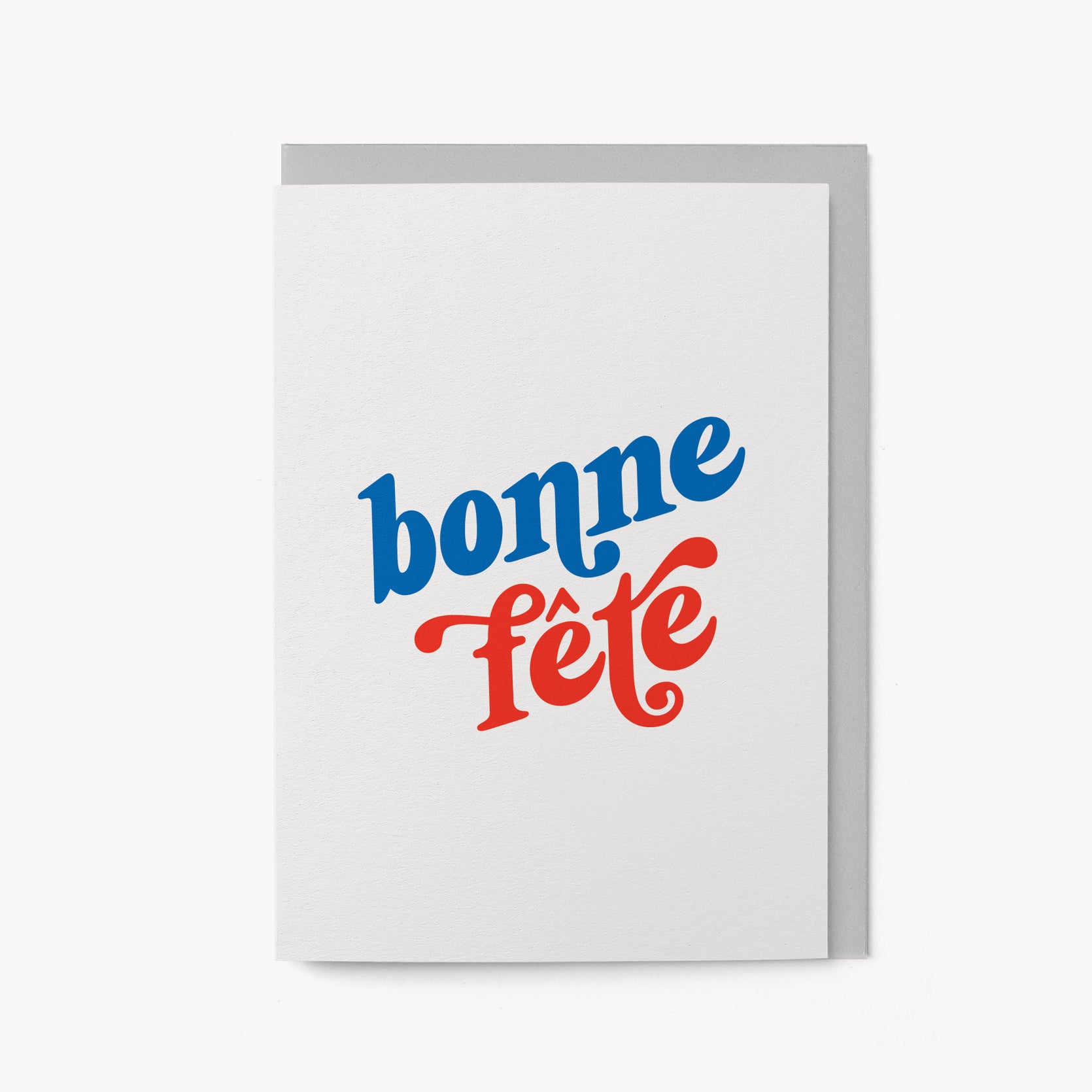 Bonne fête - Birthday card