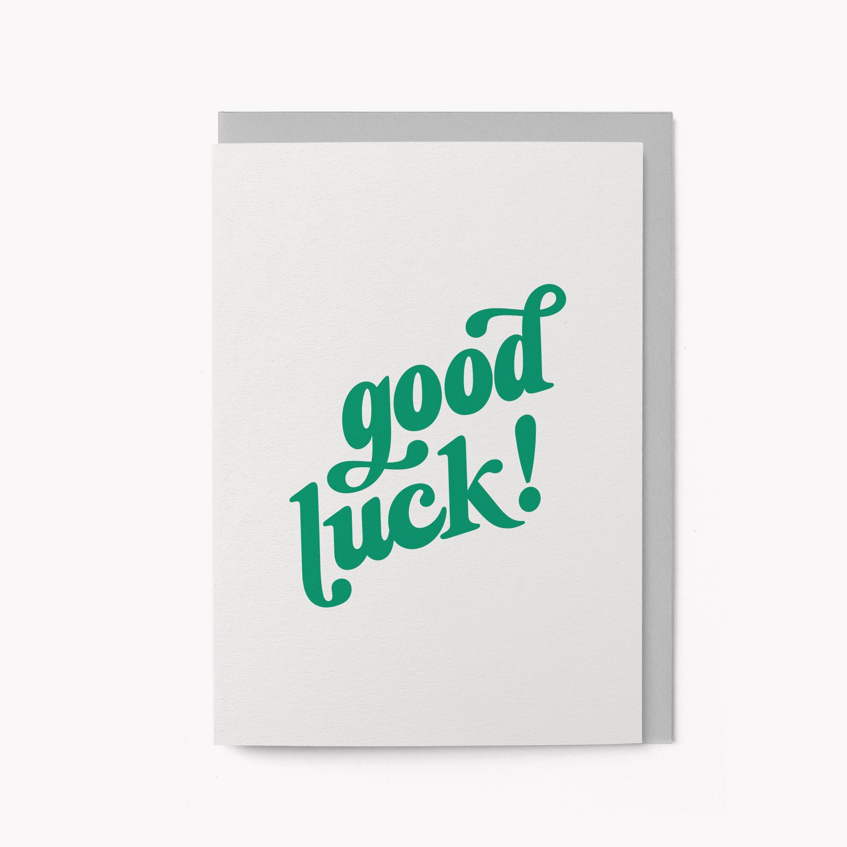 Good Luck - Greeting card