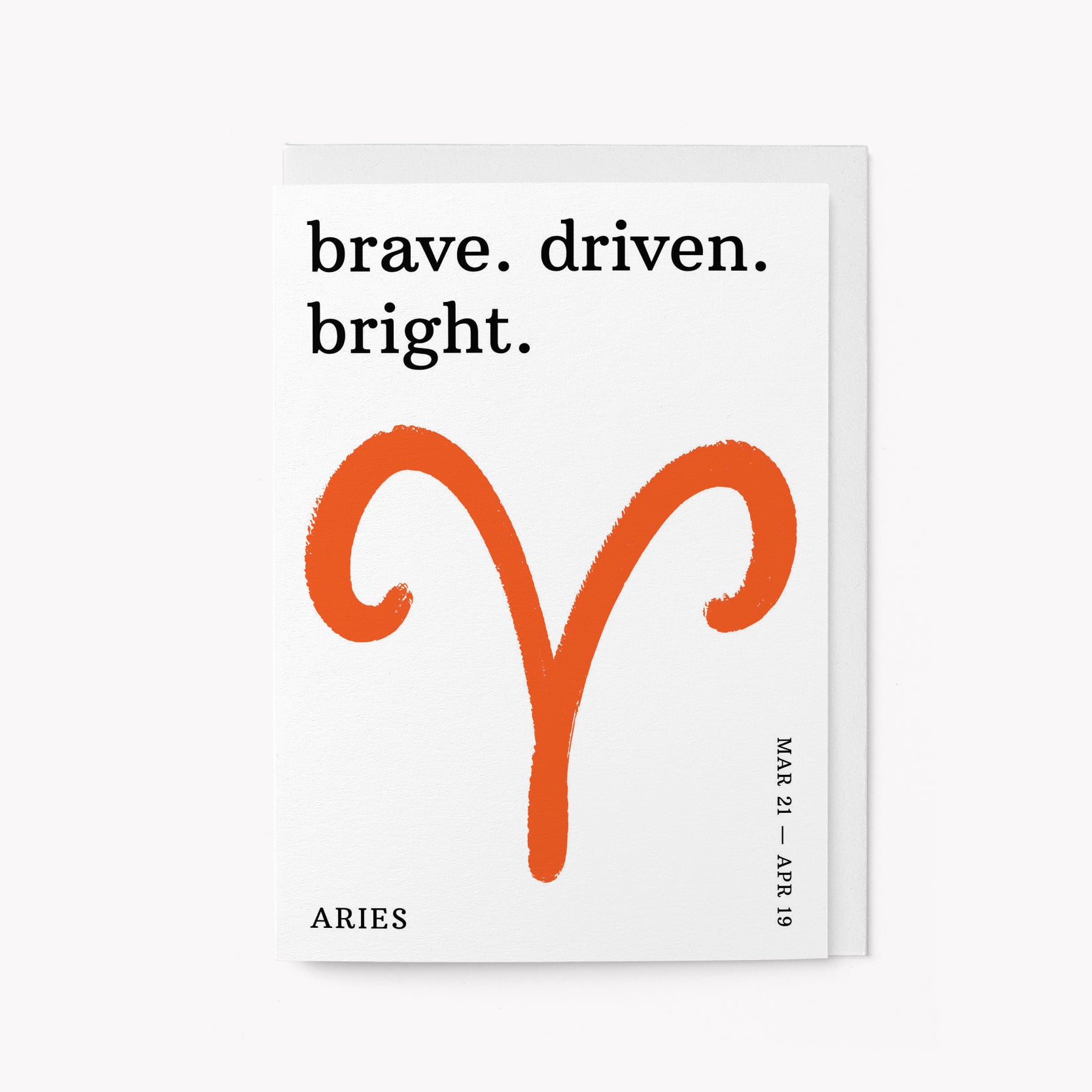 Aries Birthday card