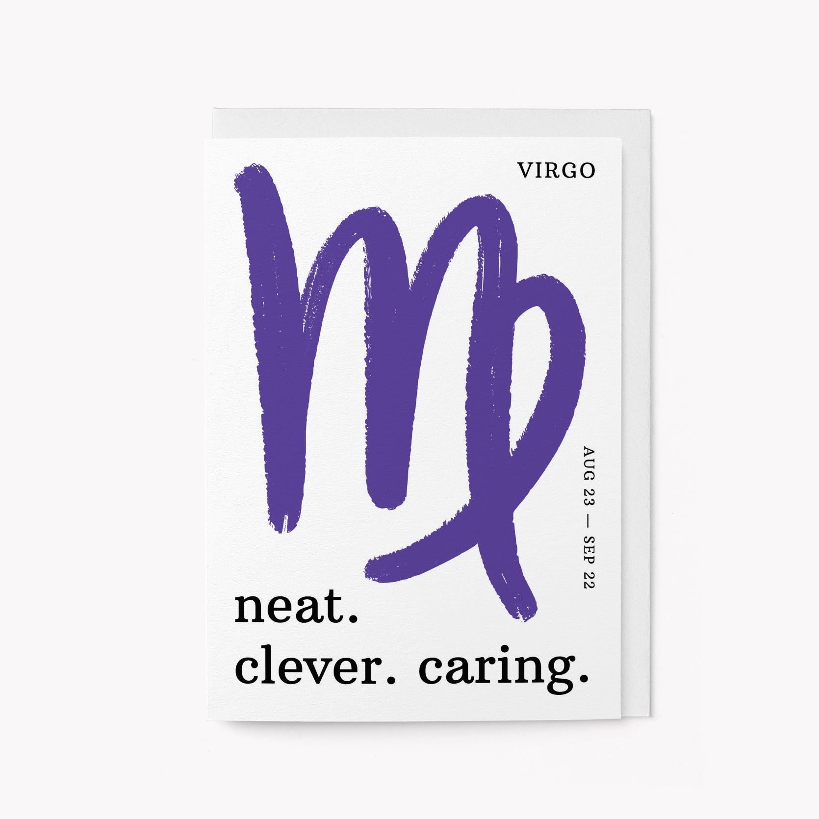 Virgo Birthday Card