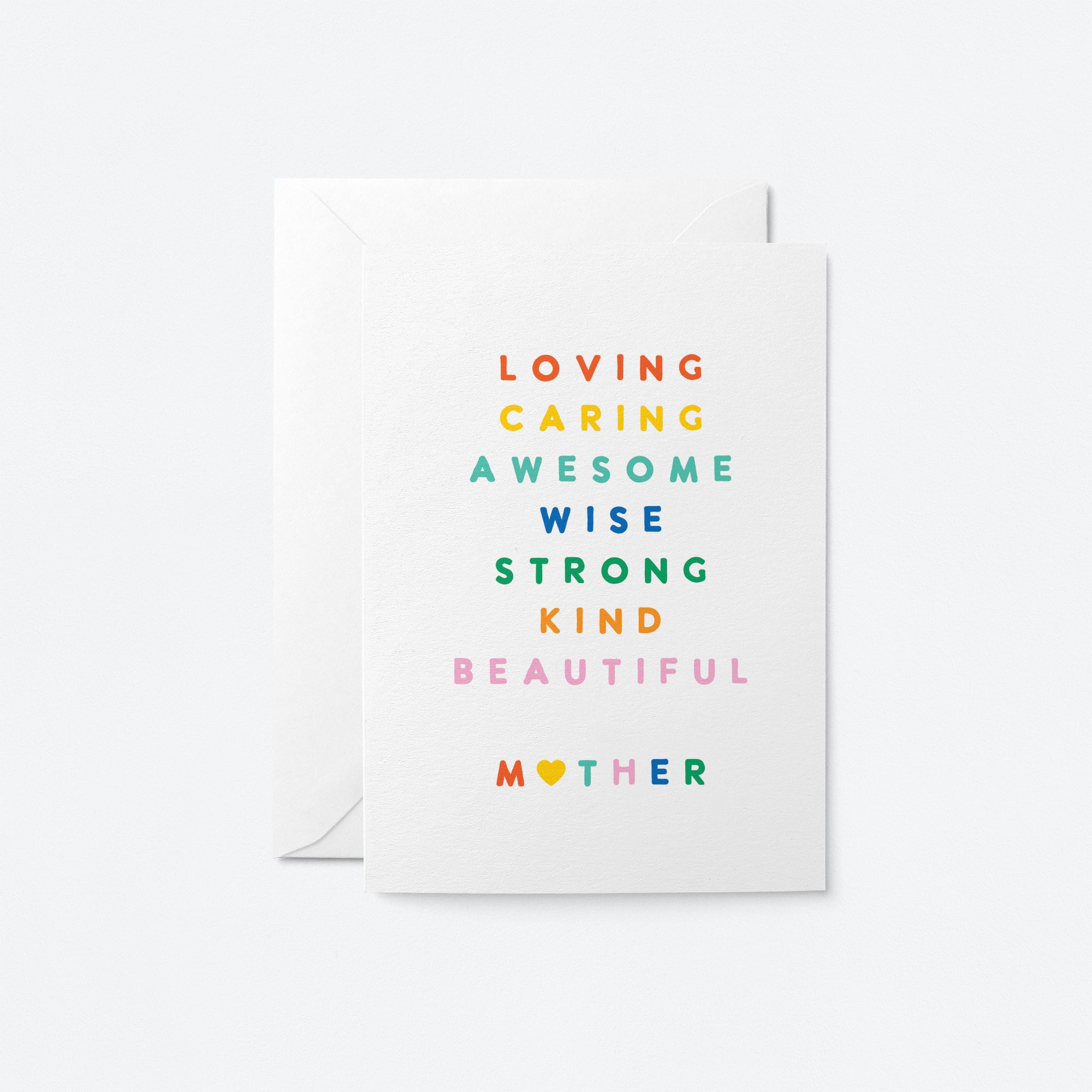 Beautiful Mother - Mother's Day Card