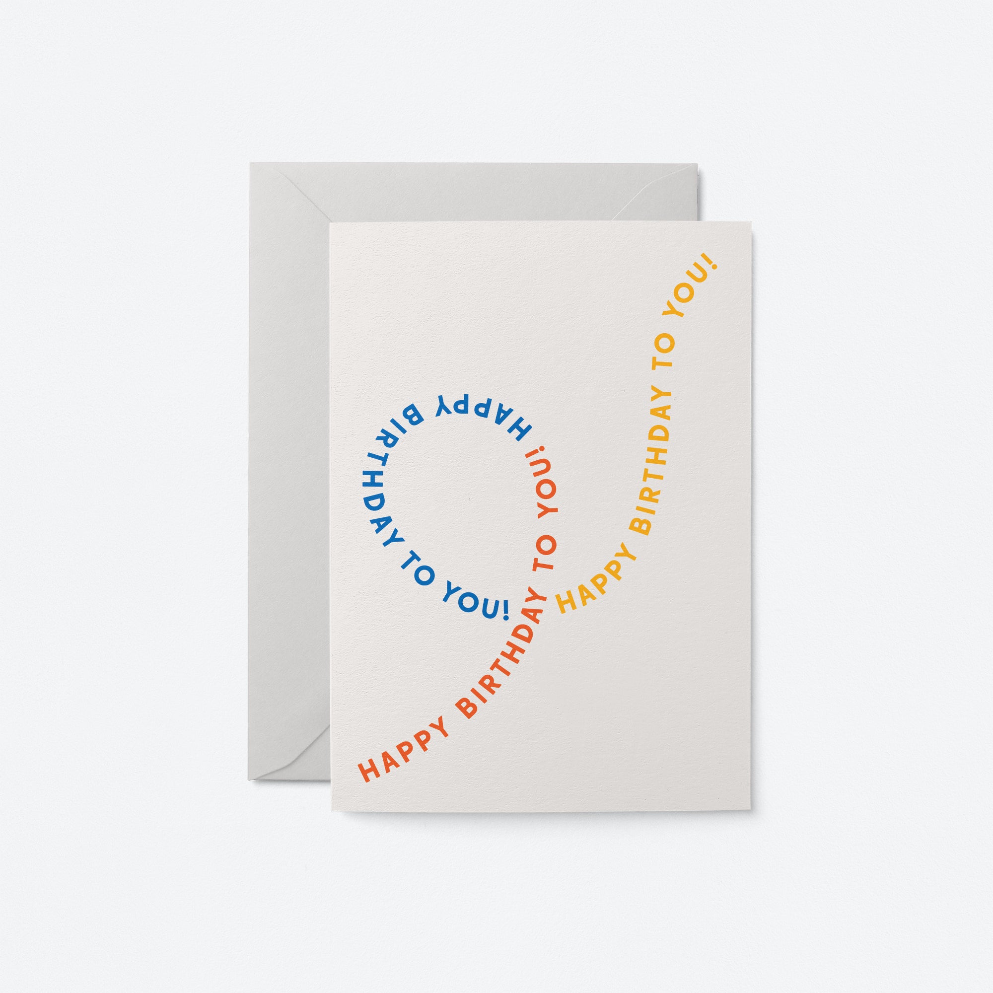 Happy birthday - Greeting card